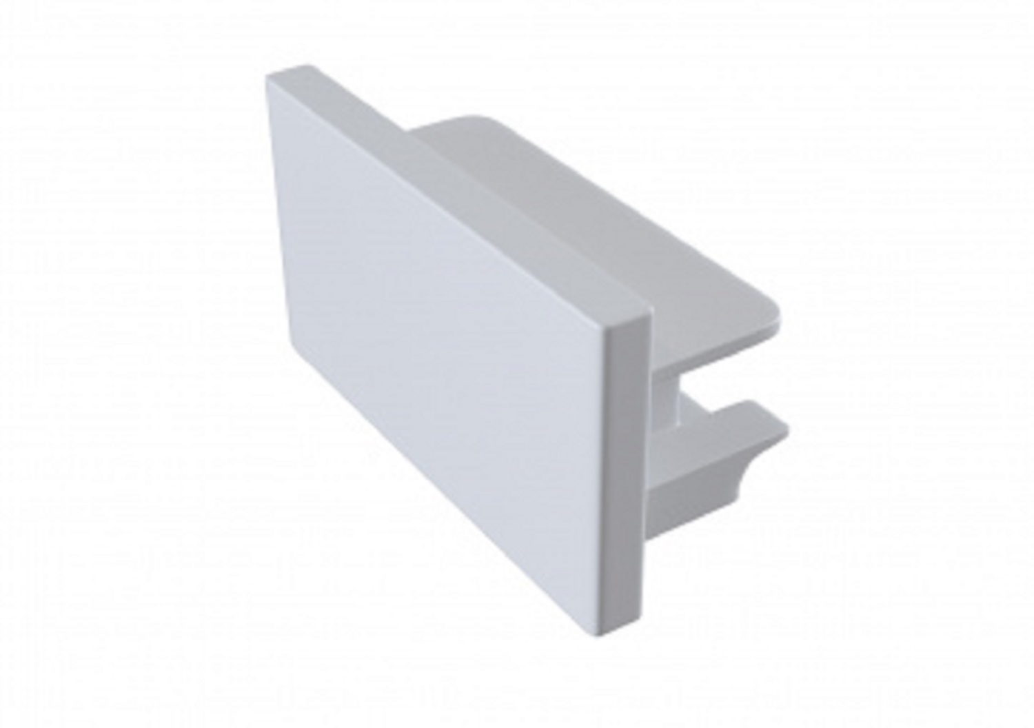 Заглушка TR-1PA-EC-WH торцевая для однофазного трекового шинопровода белый