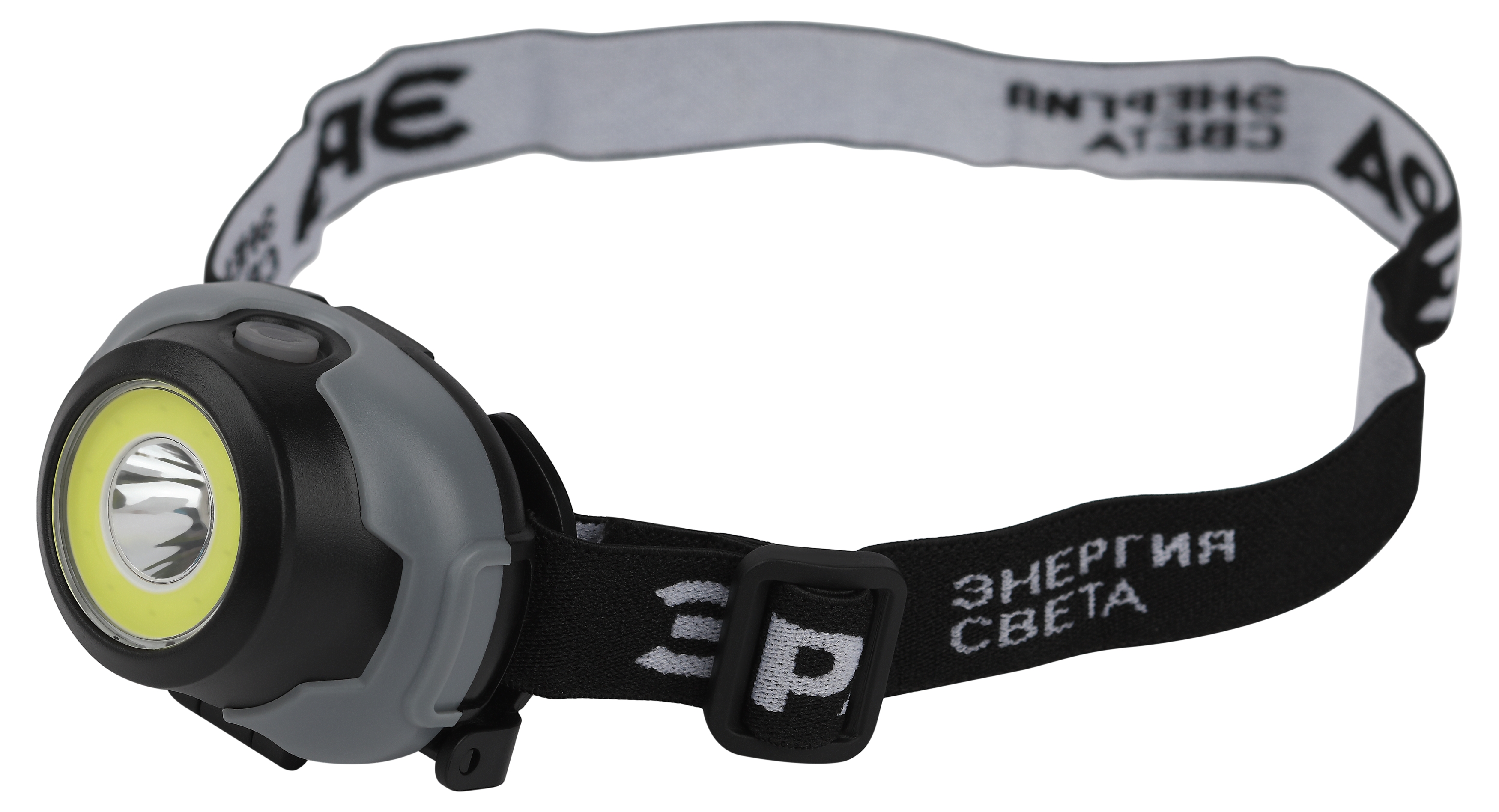 Фонарь налобный светодиодный 5Вт 310Лм IP40 SMD+COB 3 режима на батарейках 3xAAA (в комплект не входят) GB-710 Криптон