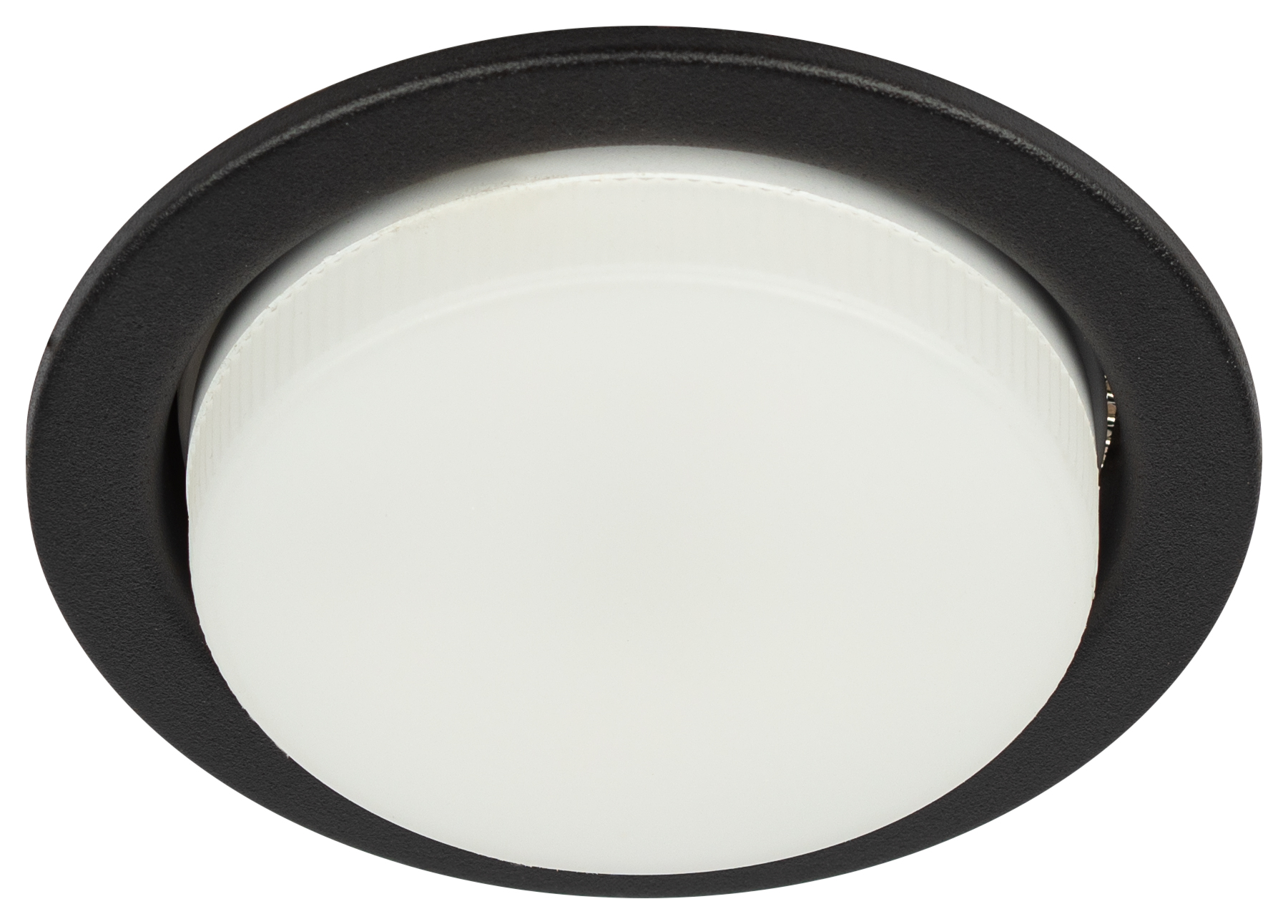 Светильник встраиваемый под лампу GX53 KL70 SBK черный матовый