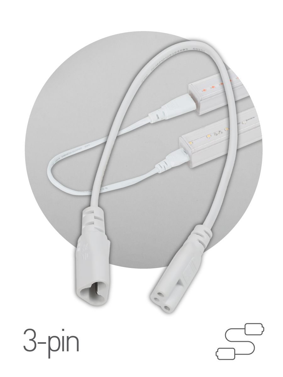 Кабель соединительный для линейного светильника Cable FT-C5-С6-1 3-pin мама-папа , удлинитель