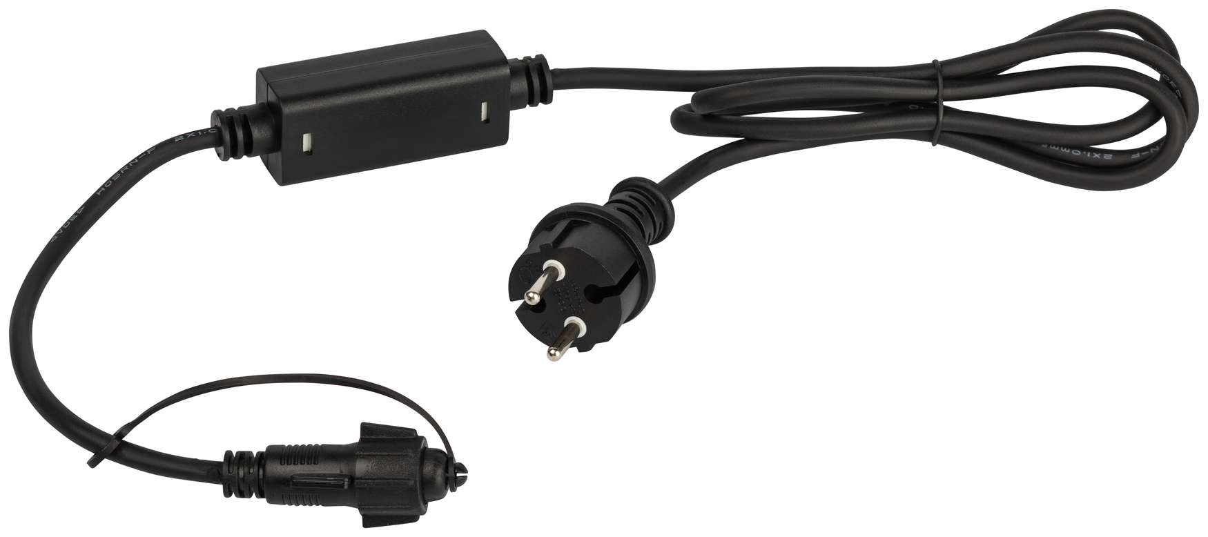 Шнур питания ERAPS-K800х800 Вт 6А каучук черный