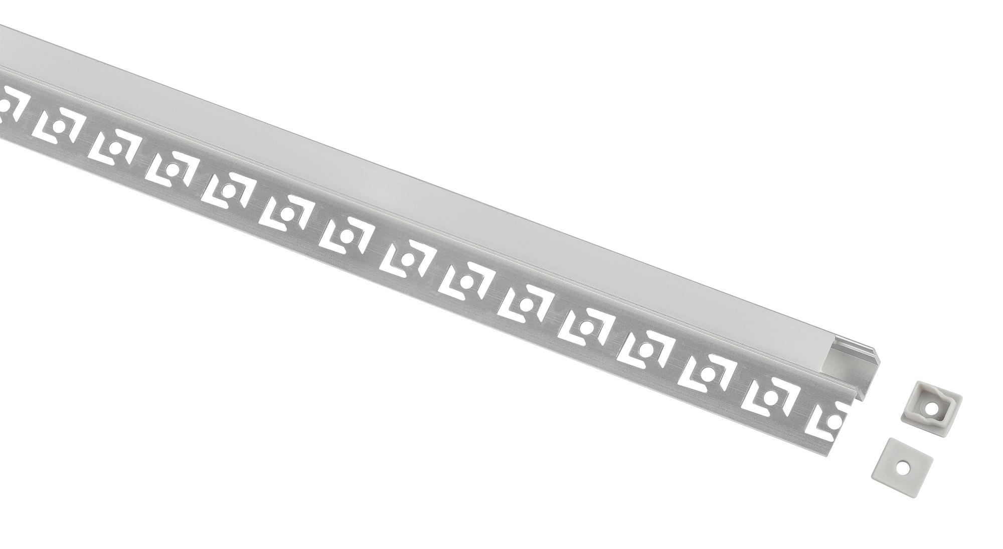 Комплект с анодированным профилем под штукатурку 3313 33х13мм 2,5м