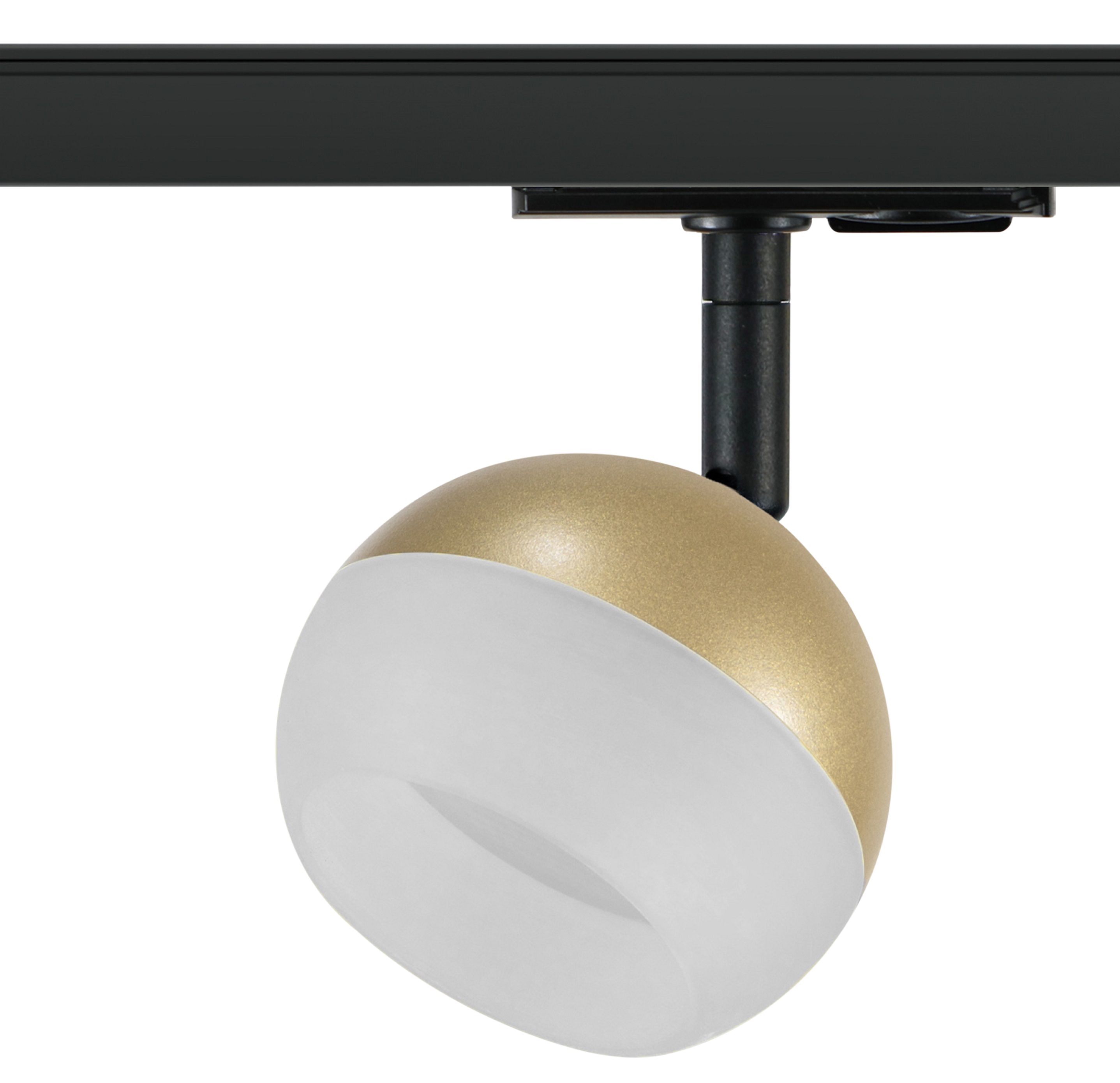 Светильник трековый TR46 - GX53 MG однофазный под лампу GX53 матовое золото под лампу GX53, лампа в комплект не входит