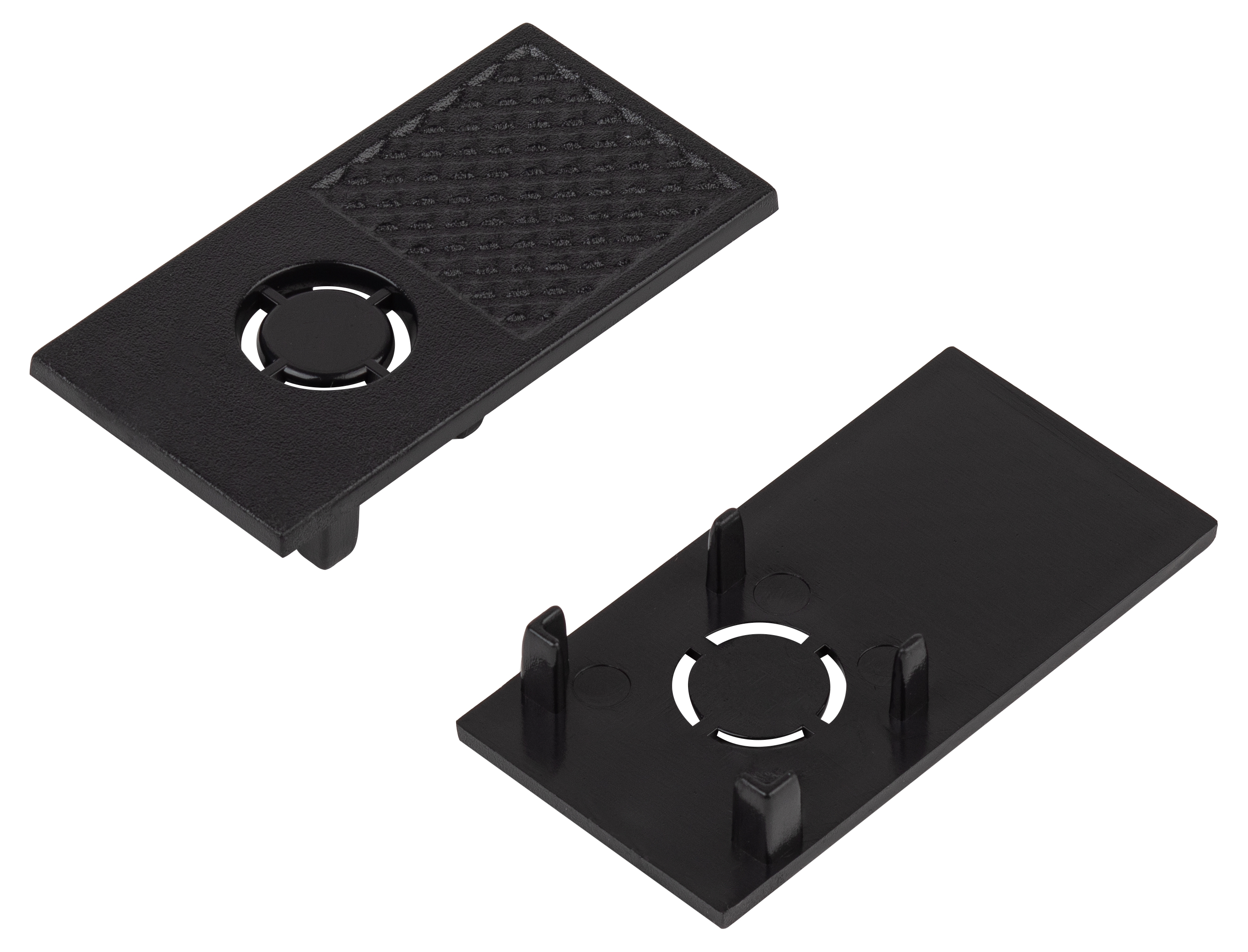 Заглушка TRM-S20-EC-B торцевая для накладного магнитного шинопровода NOVA TRM-S20 черный