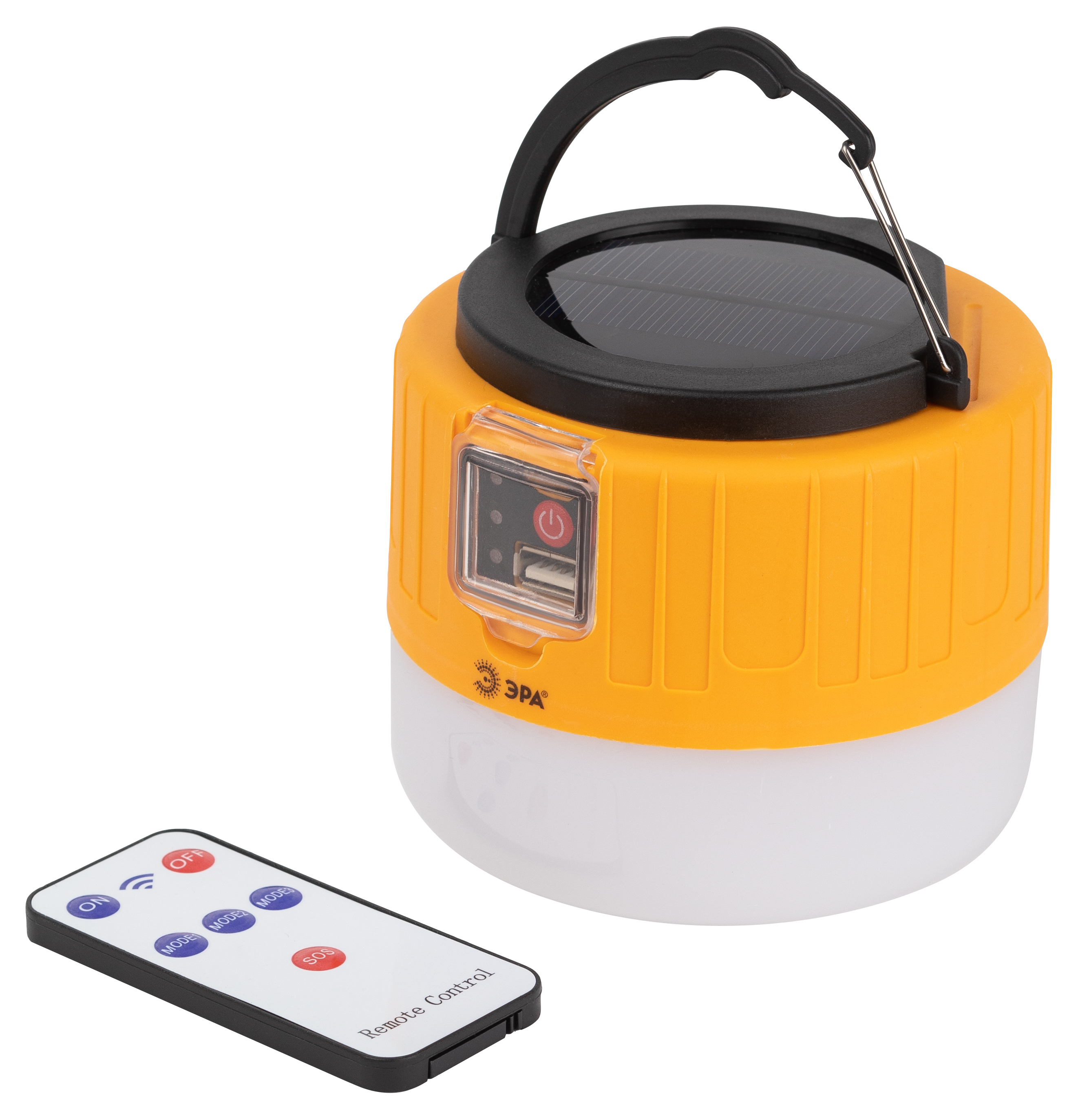 Фонарь кемпинговый светодиодный KA-601 Пегас аккумуляторный, на солнечной батарее + дистанционный пульт