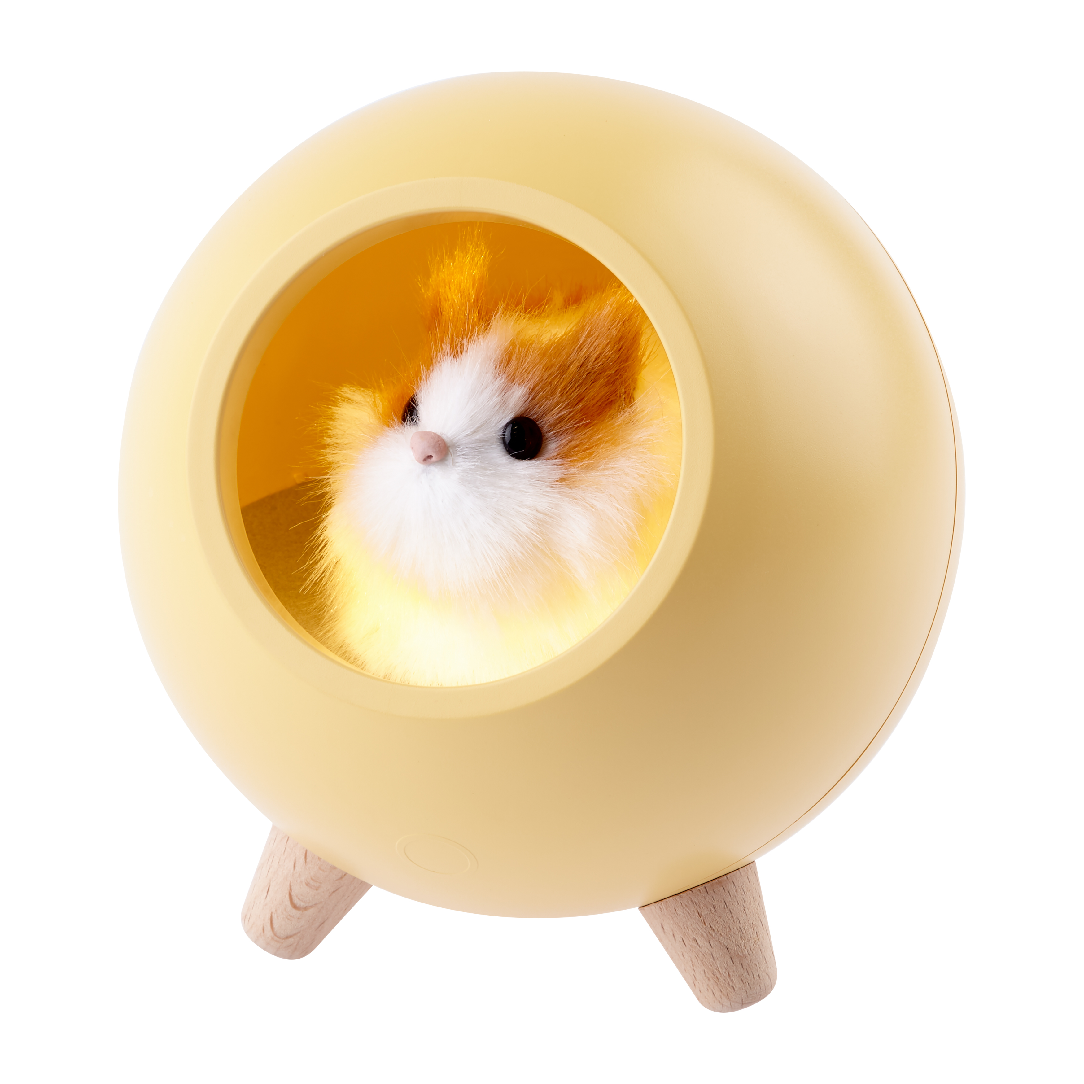 Ночник детский - светильник светодиодный NLED-468-1W-Y хомяк желтый