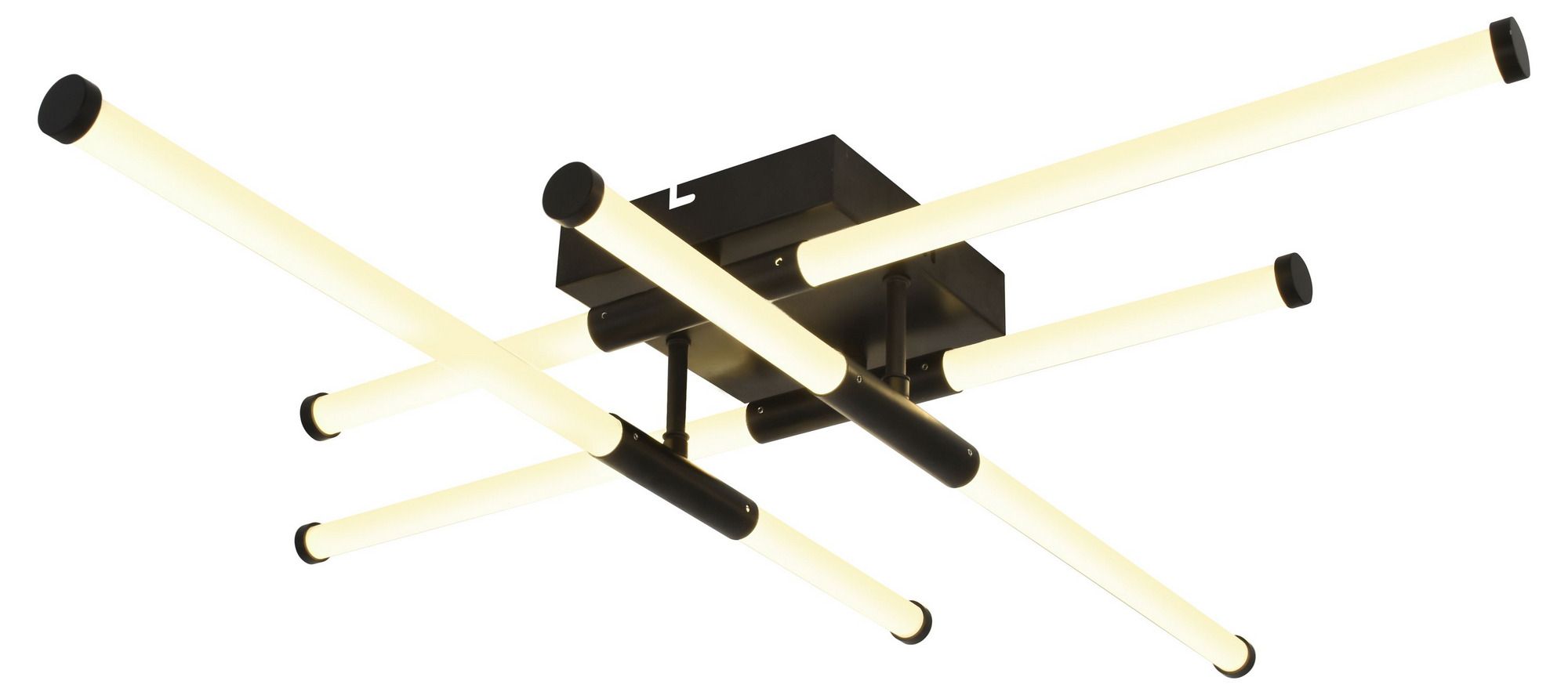 Светильник светодиодный потолочный ДПБ-72Вт 3000К/6000К Модерн Fliss CLL 1 72W RC BK с ду