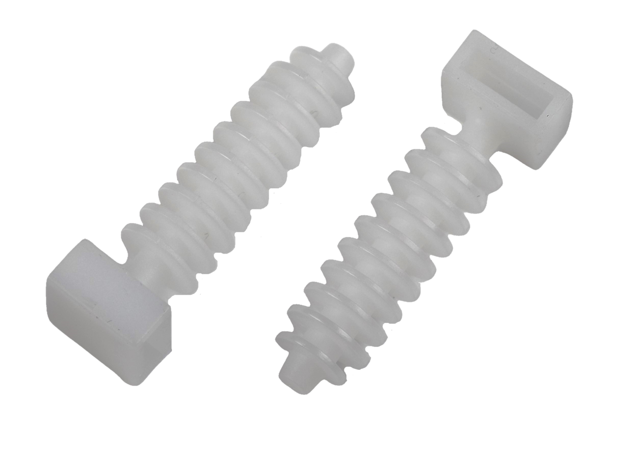 Дюбель для бандажа кабельного 10-36 мм белый (10 штук) NO-225-231