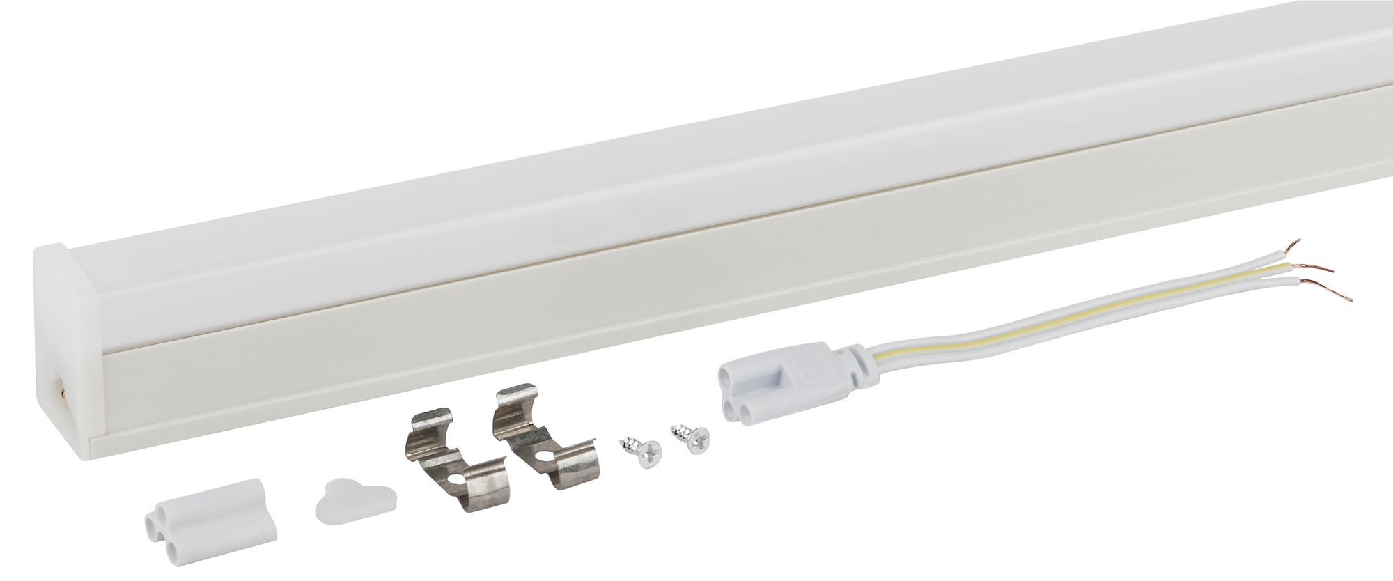 Светильник линейный светодиодный комплект с сетевым шнуром LLED-04-0-40K-108 8Вт 4000K L562мм