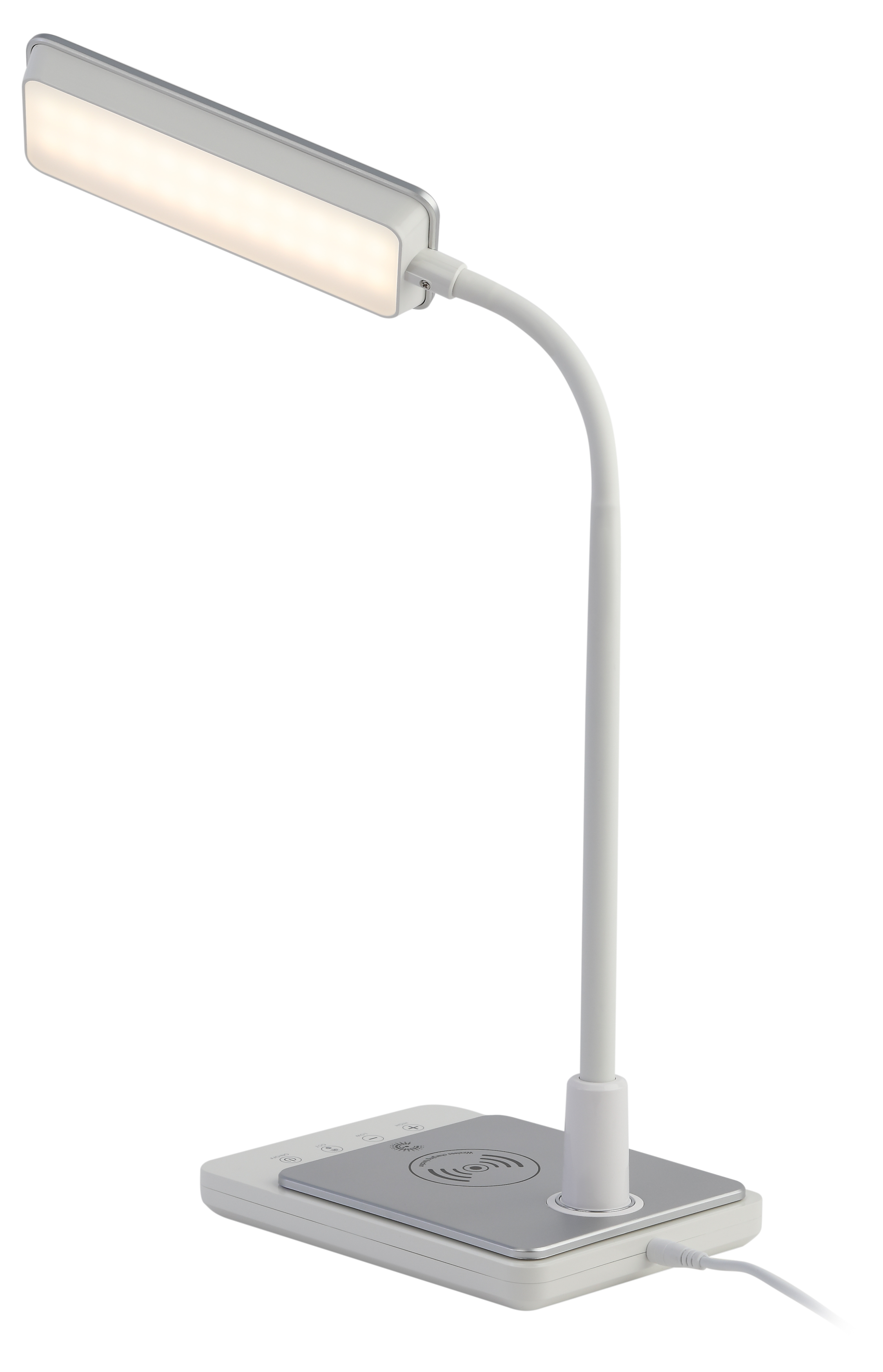 Светильник настольный светодиодный NLED-499-10W-W светодиодный с основанием белый