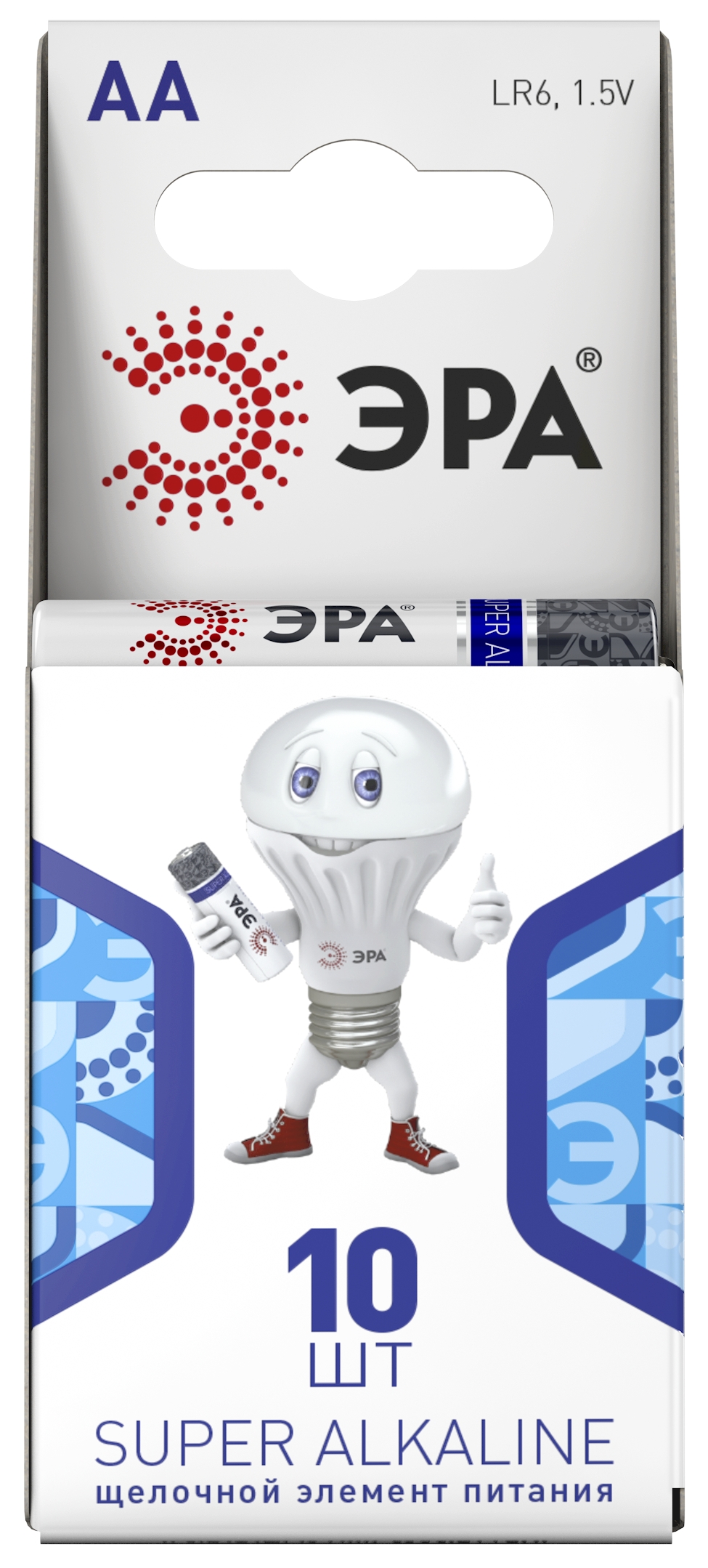 Батарейка LR6-10BL компактный (100/600х8000)