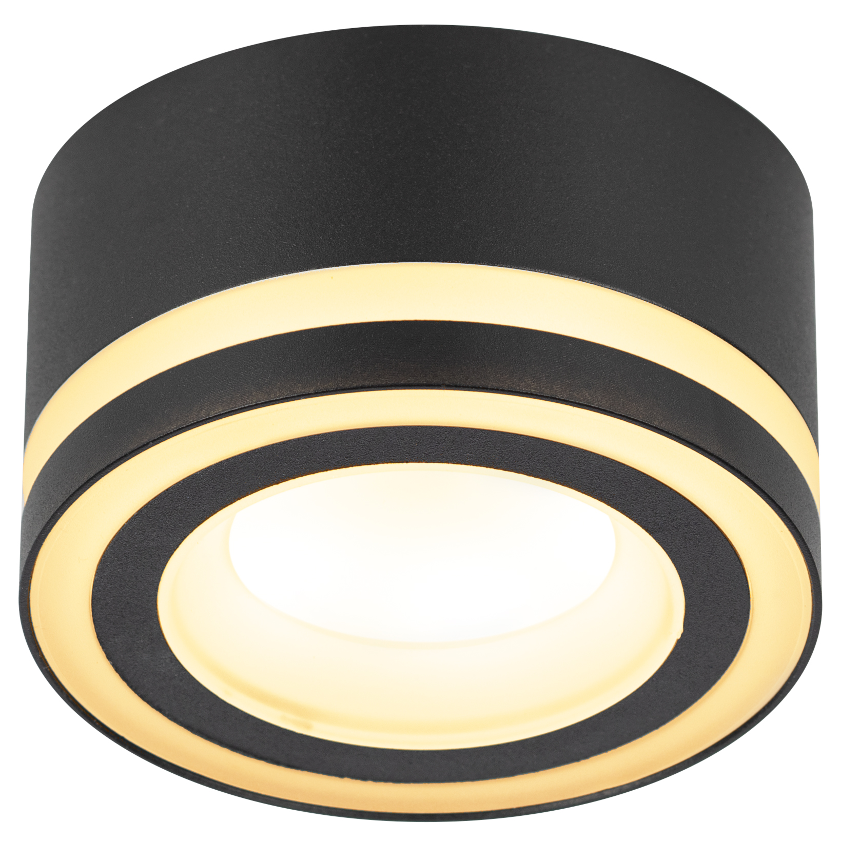 Светильник встраиваемый под лампу GX53 DK113 BK черный