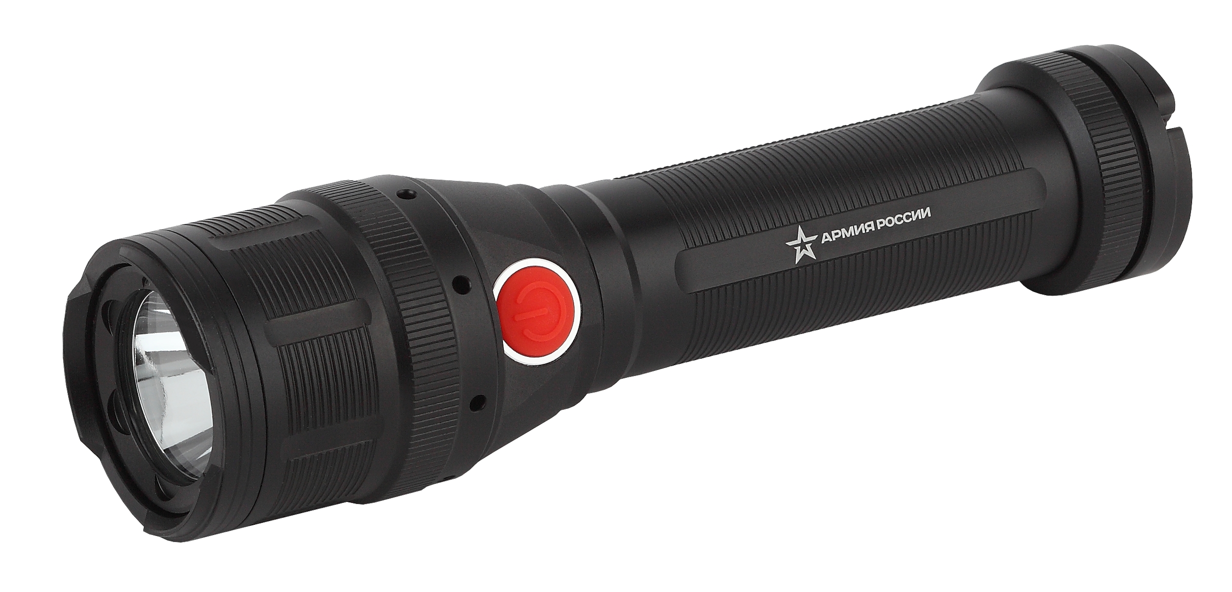 Фонарик карманный на батарейках 4xAA, с магнитом и регулируемым фокусом, 3 режима MB-902 Армия России