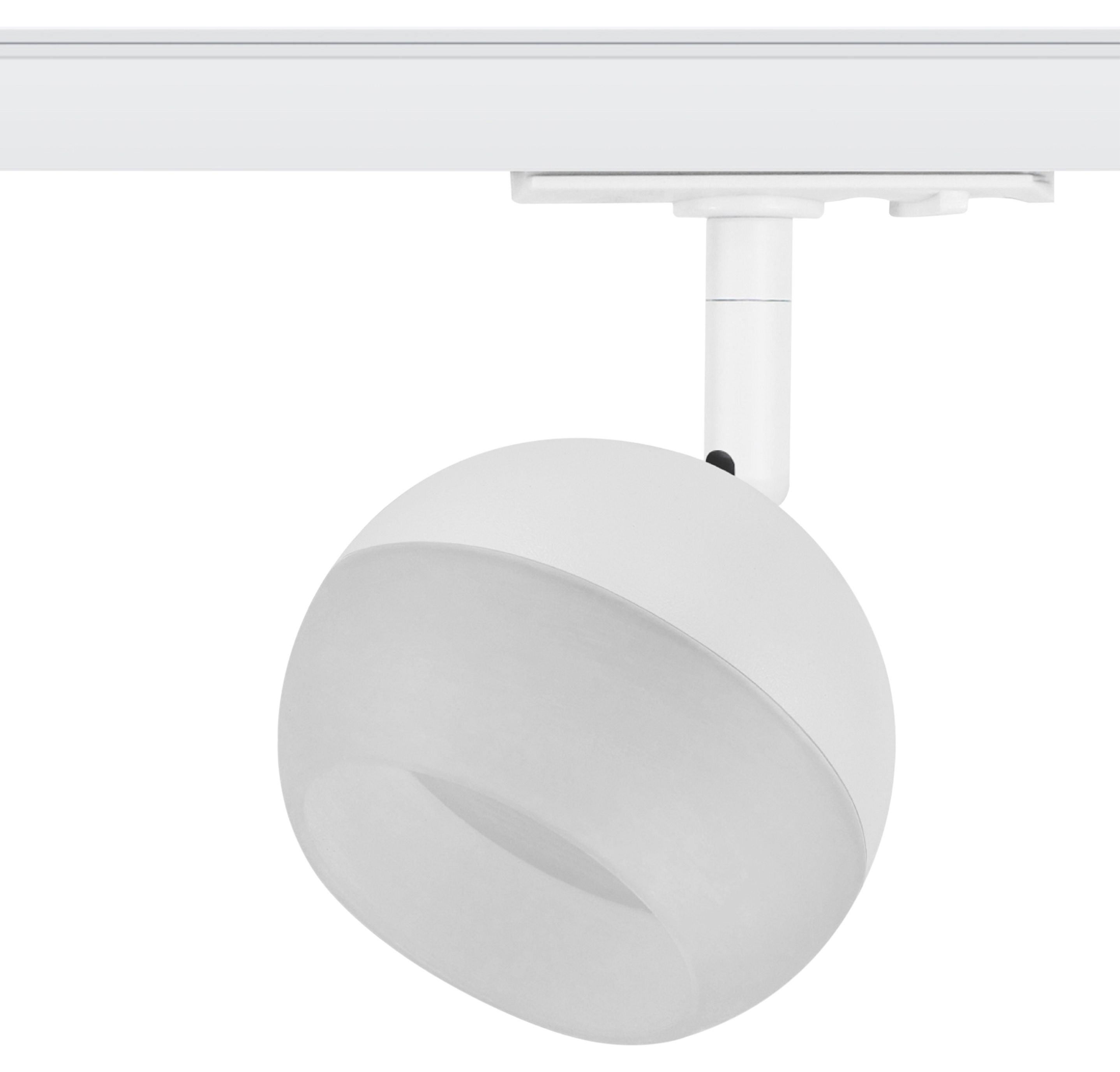 Светильник трековый TR46 - GX53 WH однофазный под лампу GX53 белый под лампу GX53, лампа в комплект не входит