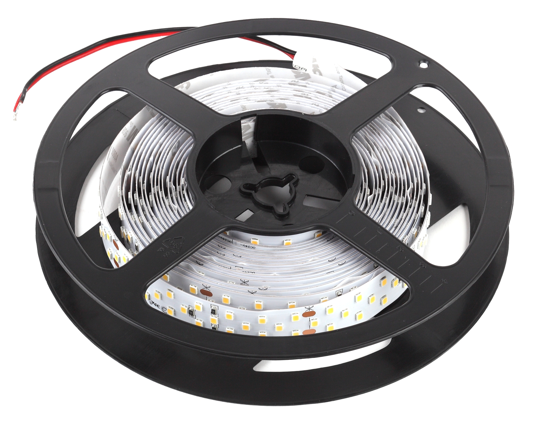 Лента светодиодная 27Вт/м 24В 3000К IP33 252LED/м LS2835-27-252-24-33-3000К-triple-5m