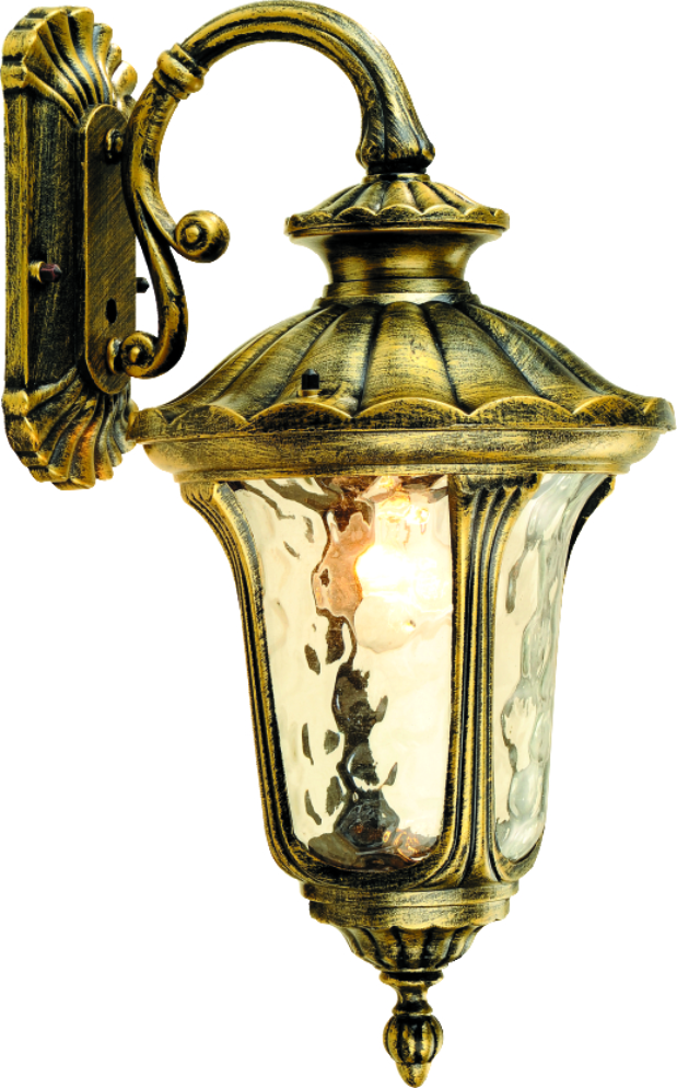 Светильник уличный настенный под лампу E27 IP54 Гармония GBW-106-1-BR-0350 230В бронза