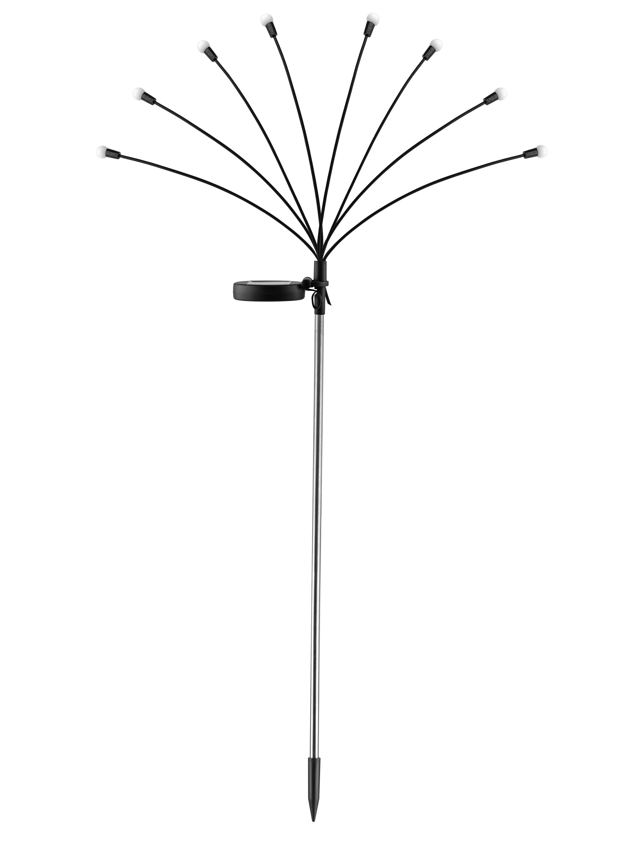 Светильник уличный Огоньки на солнечной батарее садовый высота 70 см 6 LED ERASF23-11