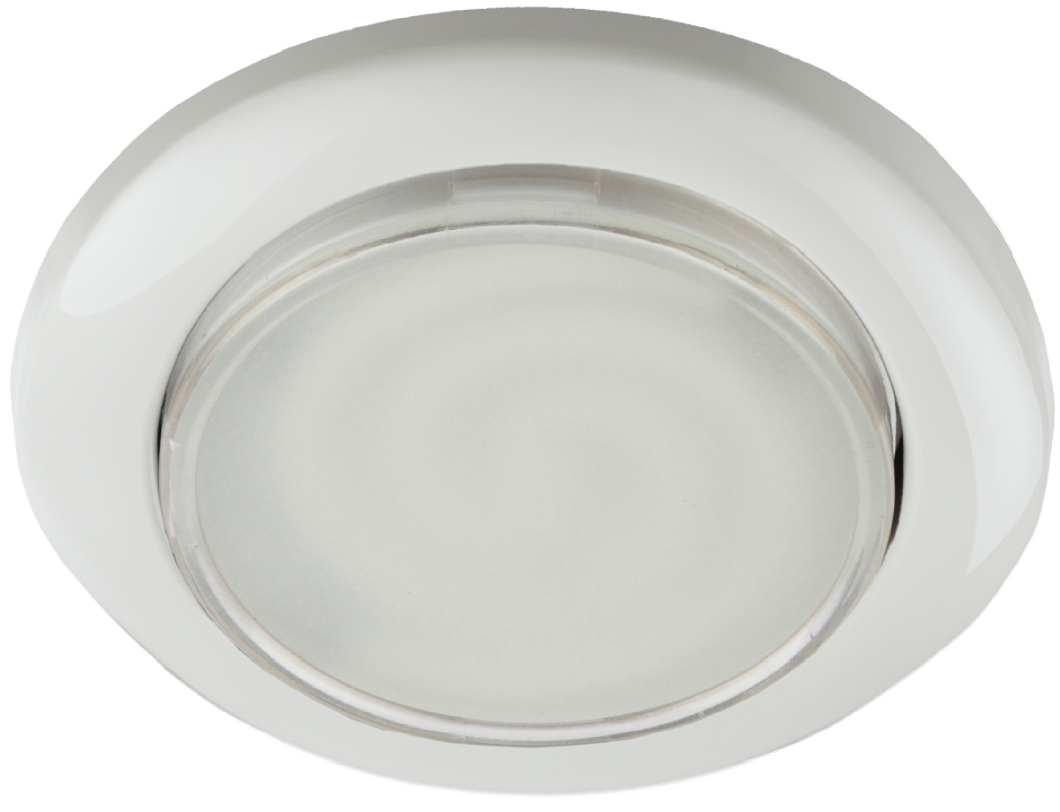 Светильник встраиваемый KL35 WH /1 (к) под лампу Gx53 220V 13W белый (80/1680)