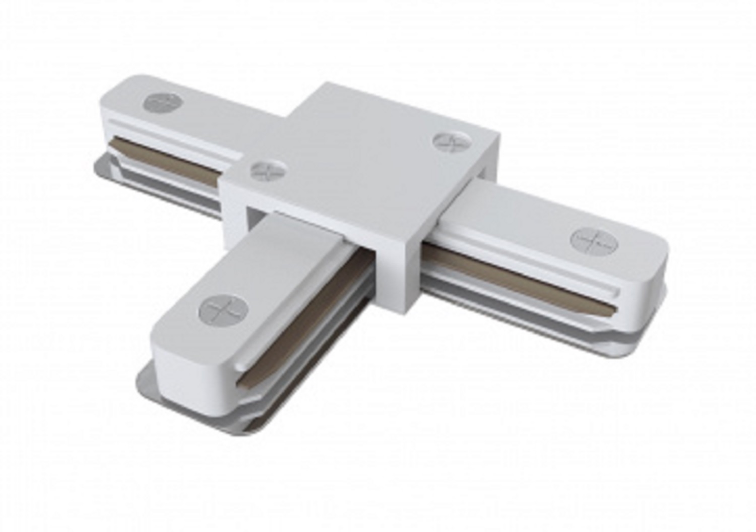 Коннектор TR-1PA-СT-WH T-образный для однофазного шинопровода белый