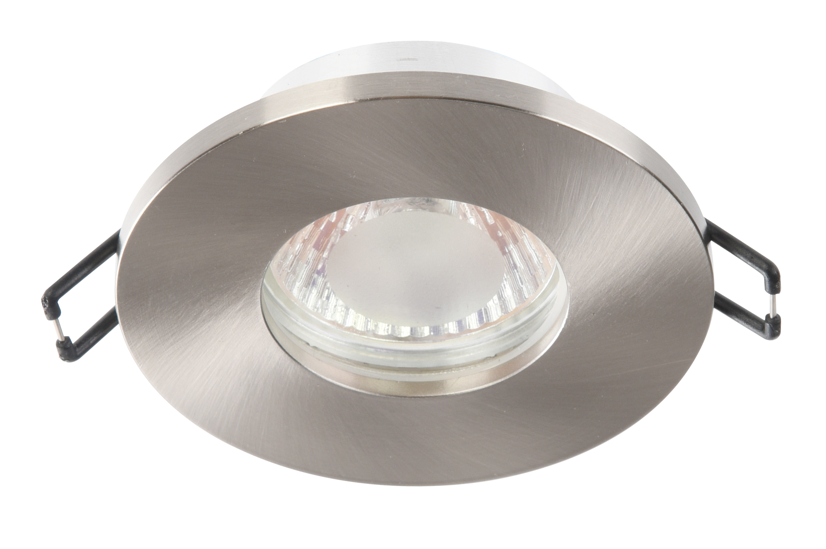 Светильник встраиваемый влагозащищенный WR3 SN MR16/GU5.3, IP44, сатин/никель