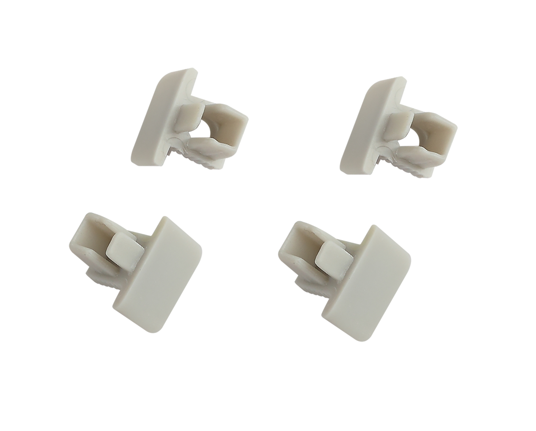 Набор заглушек 1209-3 для профиля 1209 2шт глухие 2шт с отверстием