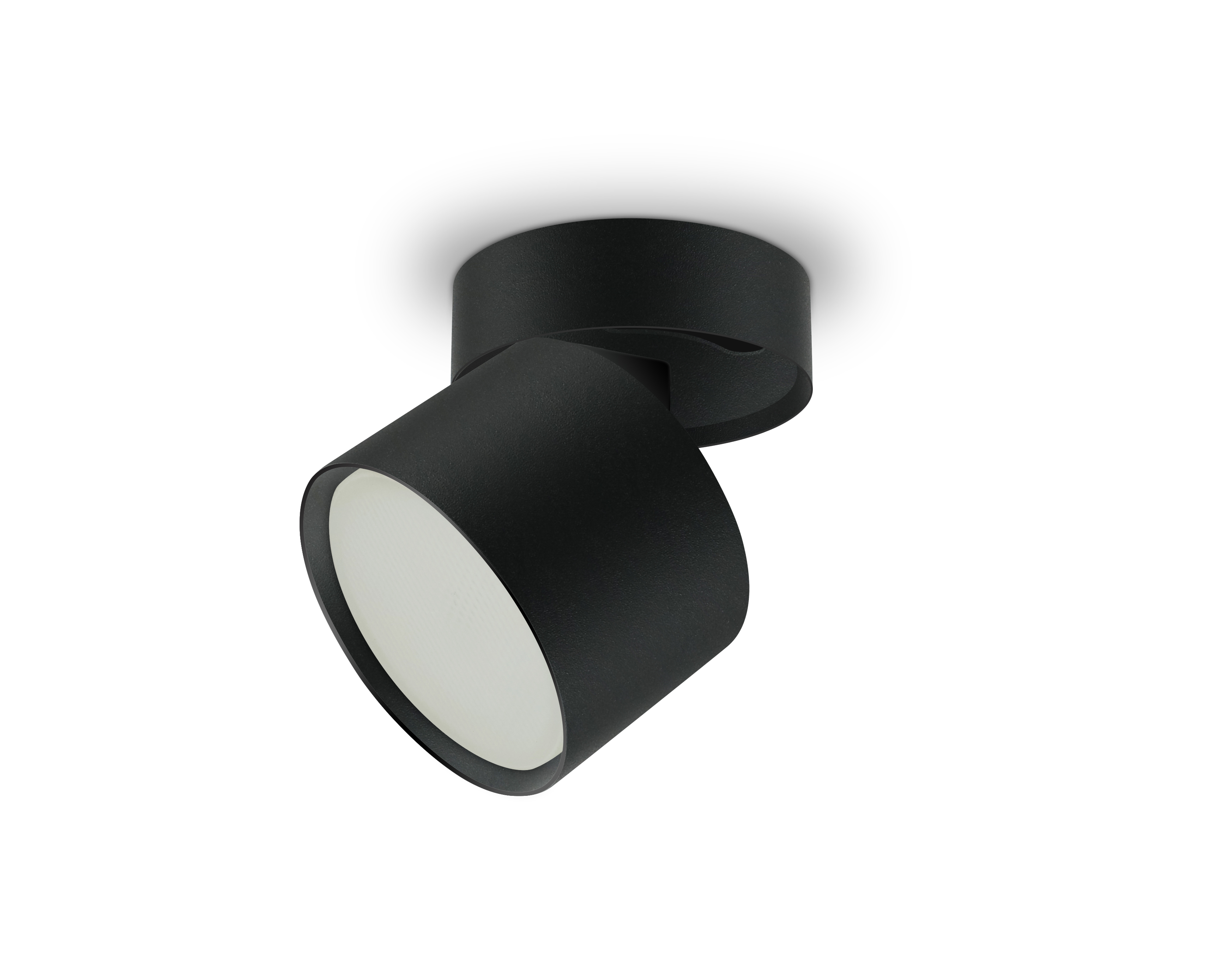 Подсветка декоративная под лампу Gx53 алюминий цвет черный OL12 GX53 SBK )