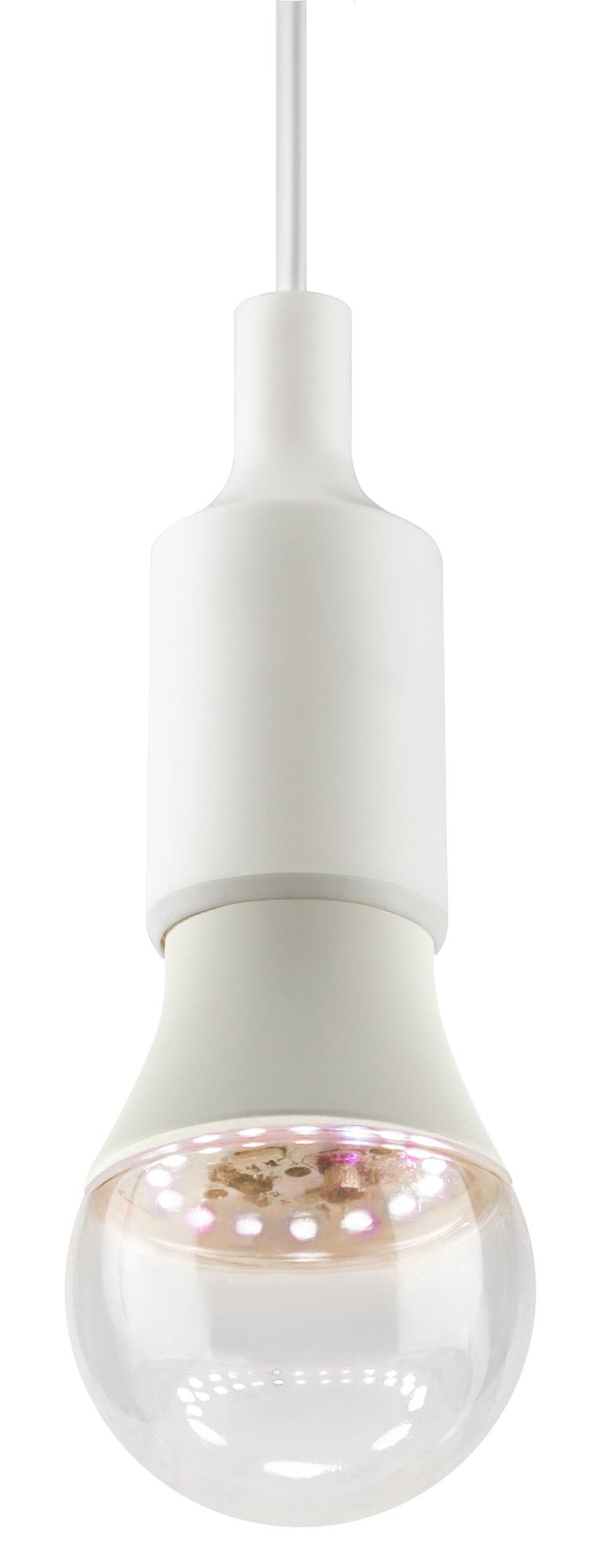 Фитолампа для растений светодиодная GREEN LINE ФИТО А60-15W-PFR-E27-GR полного спектра 15 Вт Е27