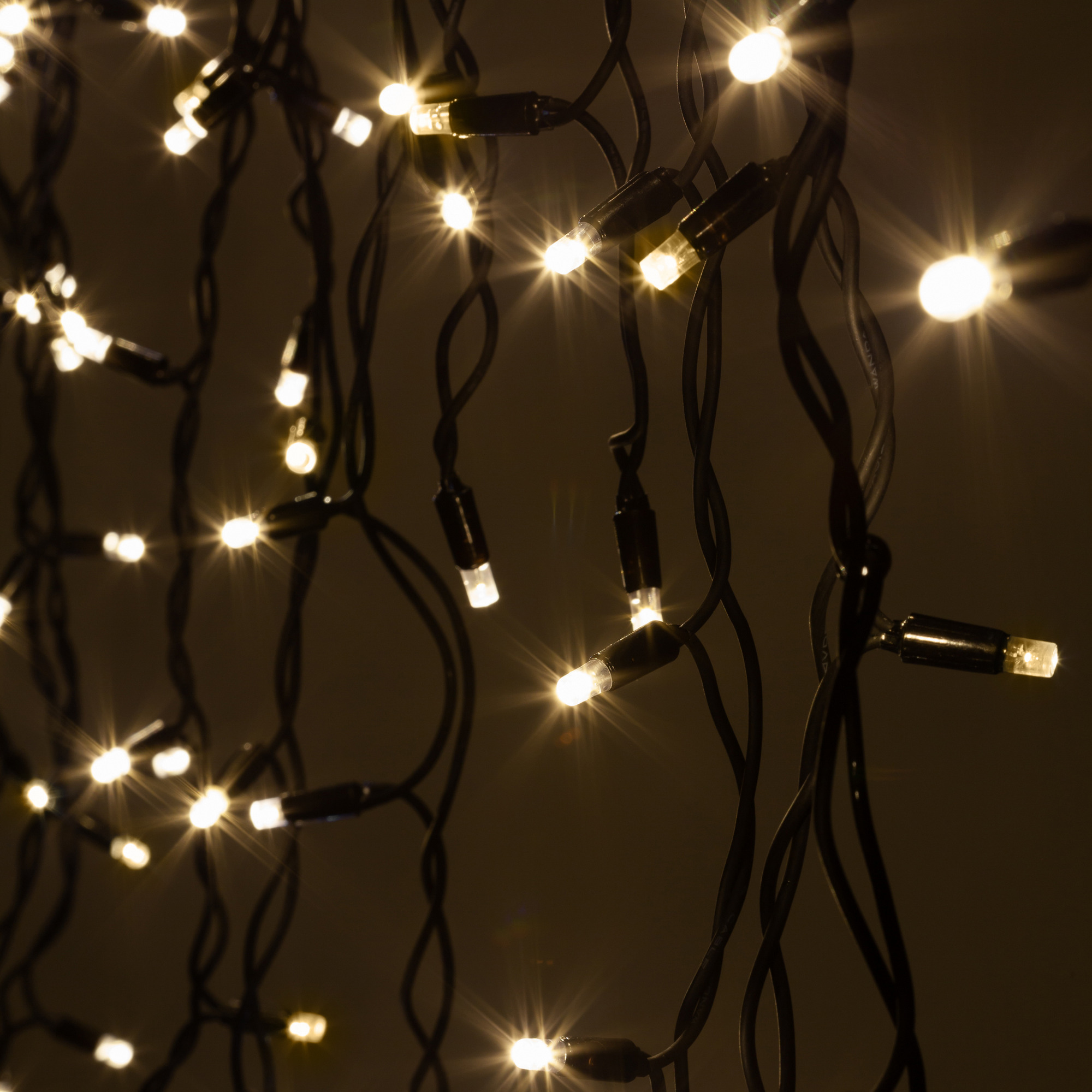 Гирлянда светодиодная новогодняя ERAPS-NK10 нить 10 м теплый свет 100 LED