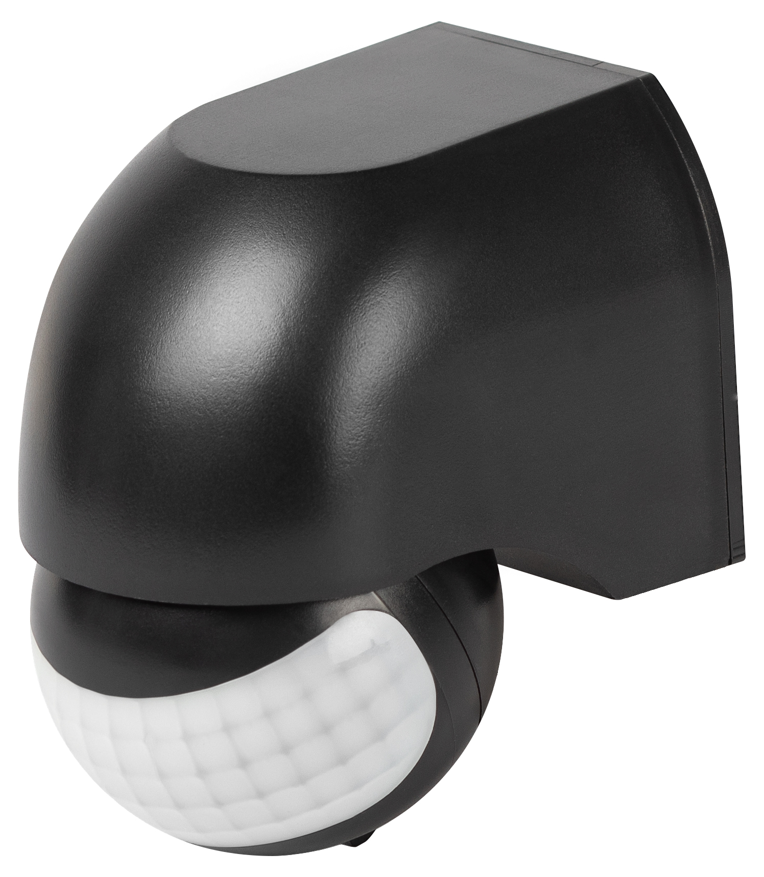 Датчик движения настенный инфракрасный 1200 Вт 180 градусов IP44, черный MD 011