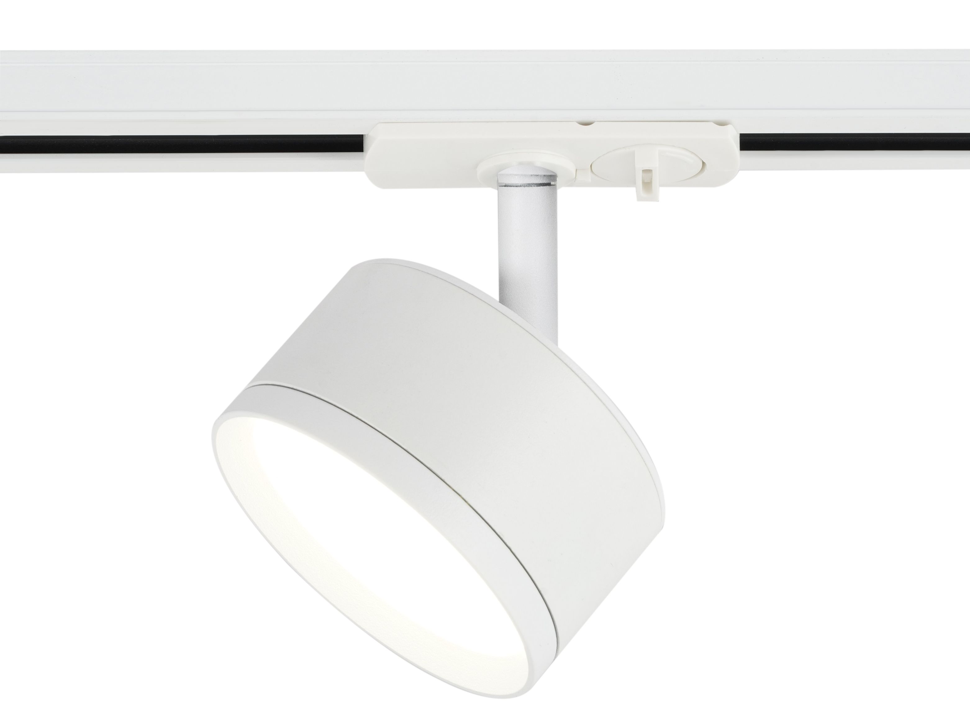 Светильник трековый TR48 - GX53 WH однофазный под лампу GX53 матовое белый под лампу GX53, лампа в комплект не входит