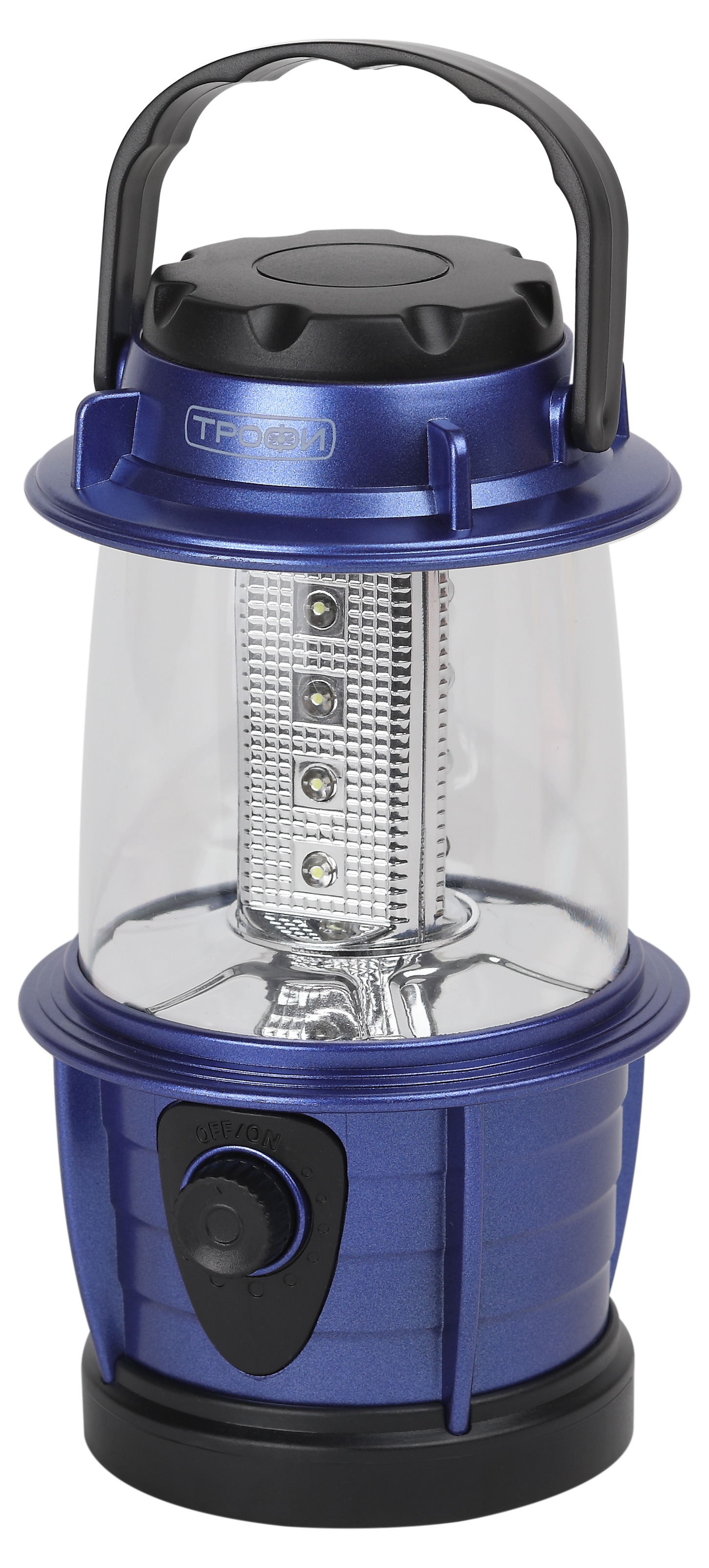 Фонарь кемпинговый светодиодный Трофи KB-101 Элементы питания 3хАА в комплект не входят