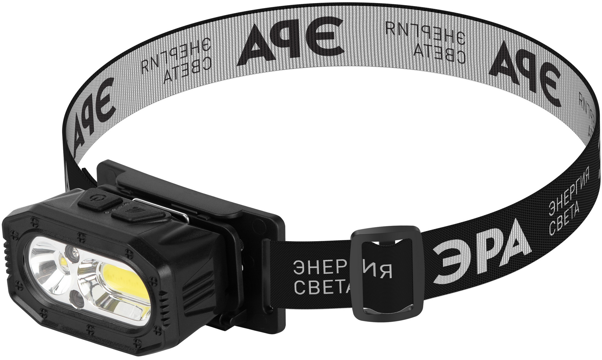 Фонарь налобный светодиодный GA-814 аккумуляторный 5 Вт COB + 5 Вт LED 5 режимов сенсорное управление