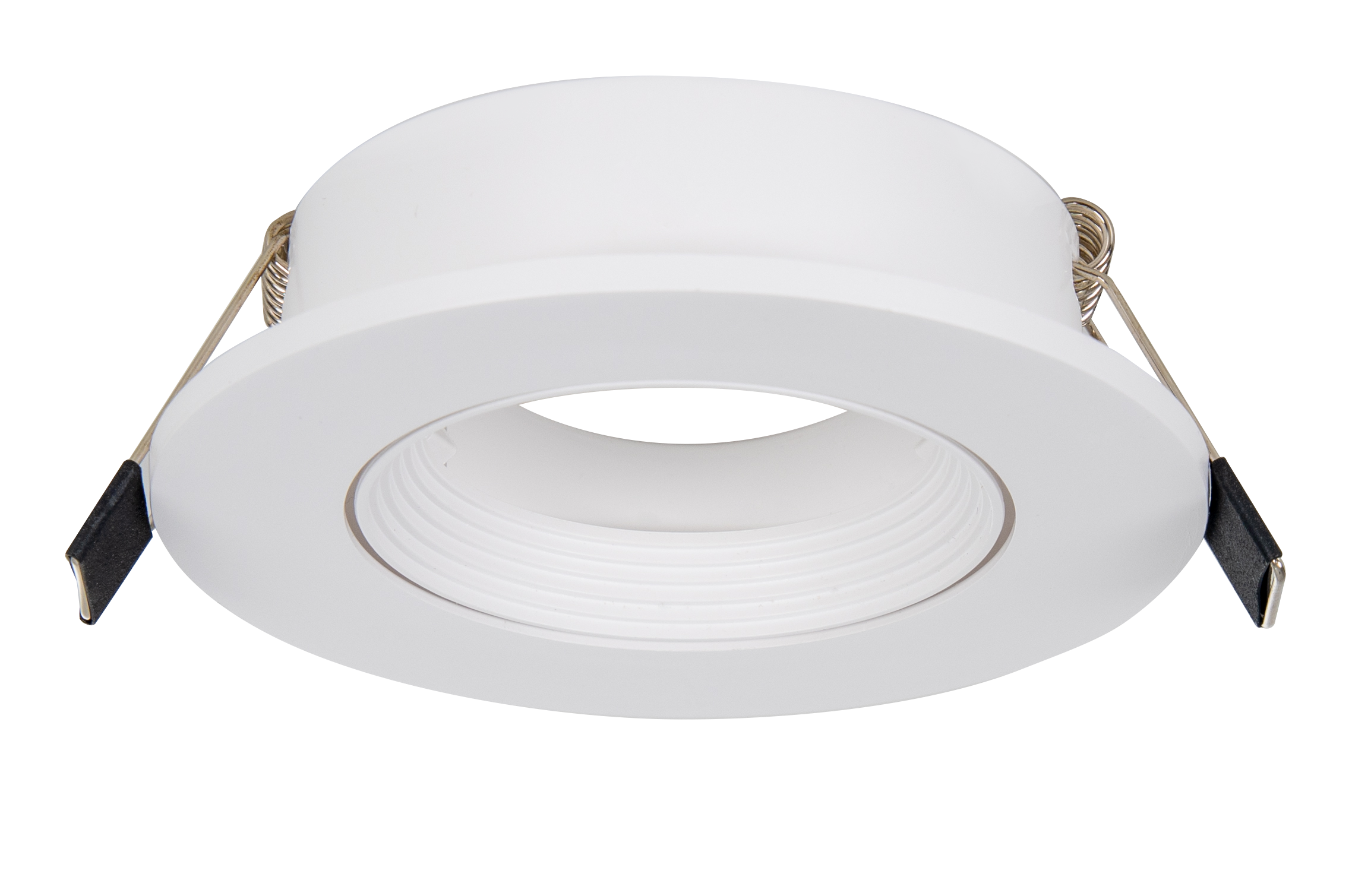 Светильник встраиваемый декоративный KL92 WH MR16/GU5.3 белый, пластиковый (MR16/GU5.3 в комплект не входит)