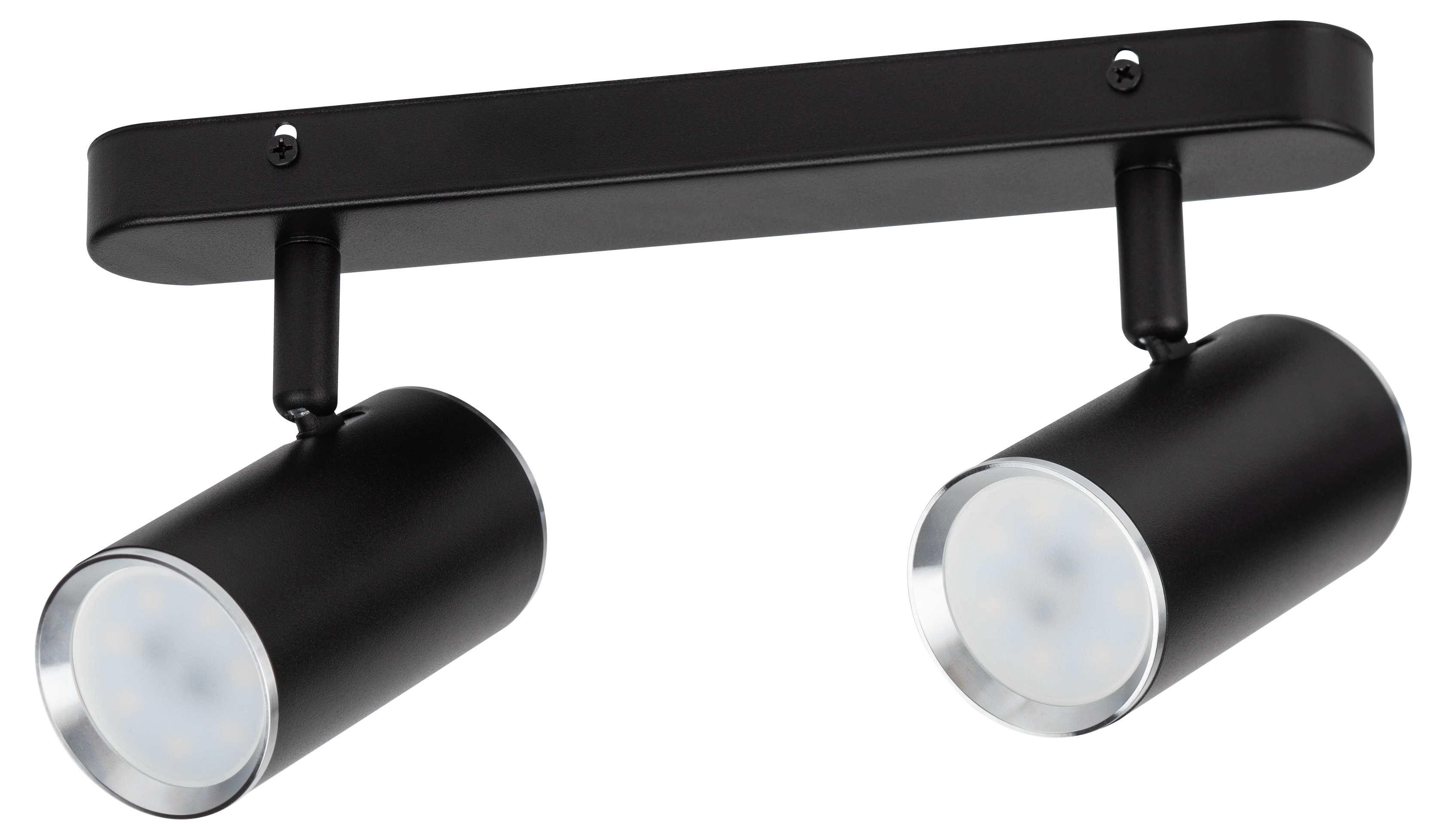 Светильник настенно-потолочный спот OL35-2 BK MR16 GU10 IP20 черный хром