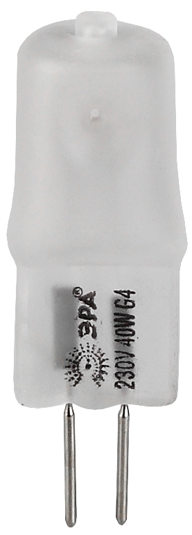 Лампа накаливания галогенная G4-JCD-40W-230V-FR (галоген, капсула, 40Вт, нейтр, G4) (100/1000/35000)