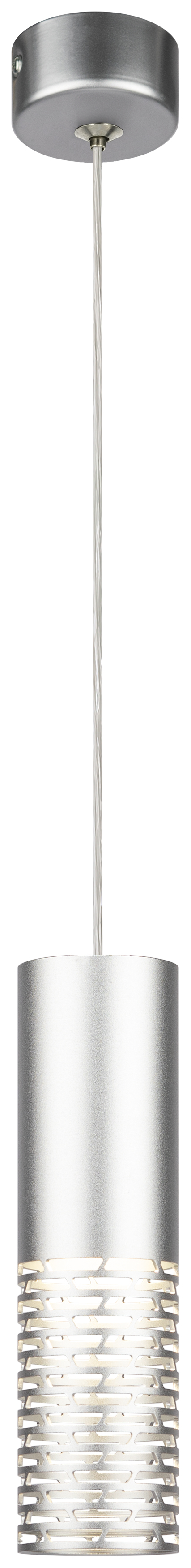 Светильник подвесной потолочный PL34 SL MR16 GU10 цилиндр серебро