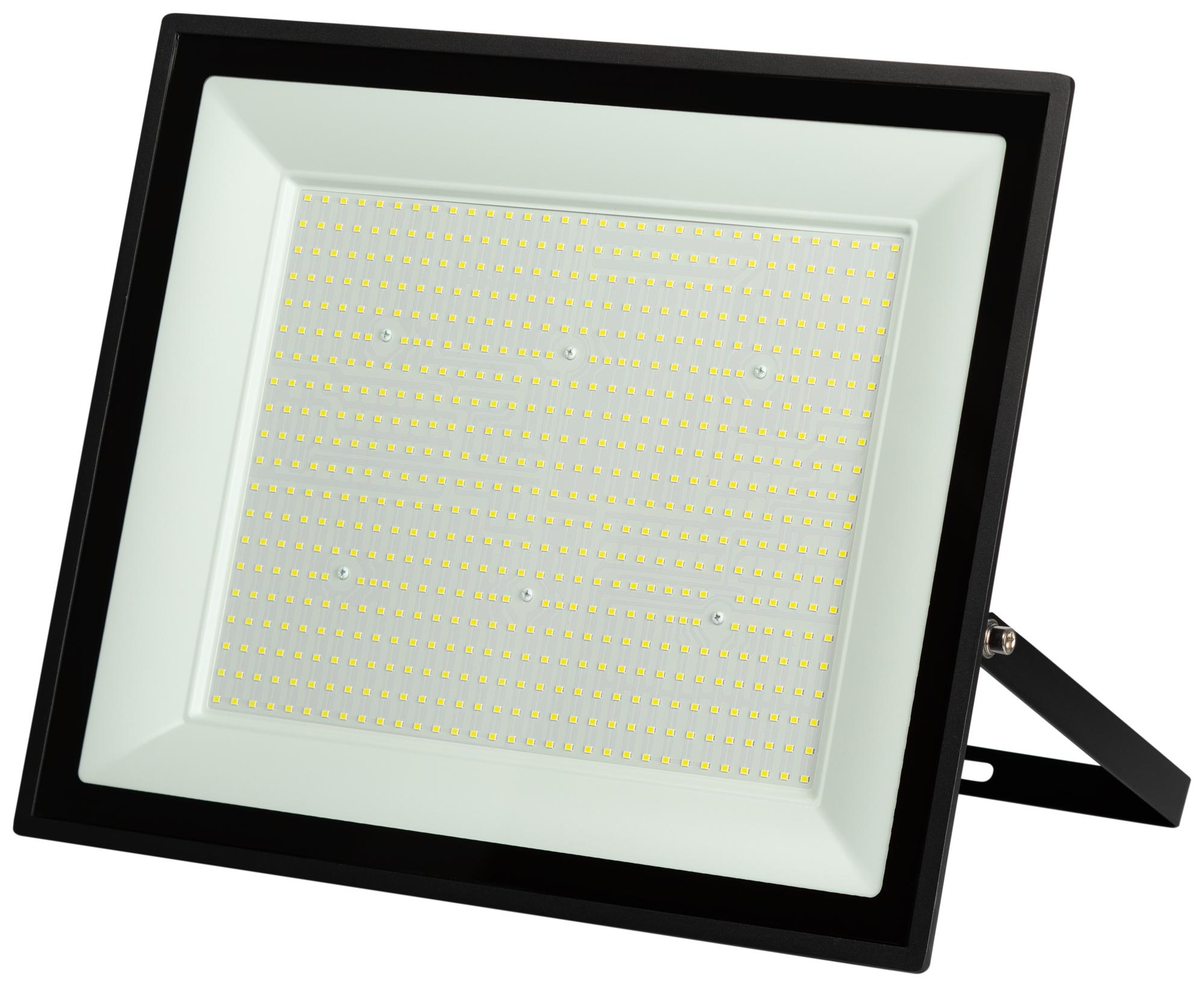 Прожектор светодиодный ДО-300 Вт 6500К 24000 Лм IP65 черный 300w холодный 200-240В LPR-023-0-65K-300