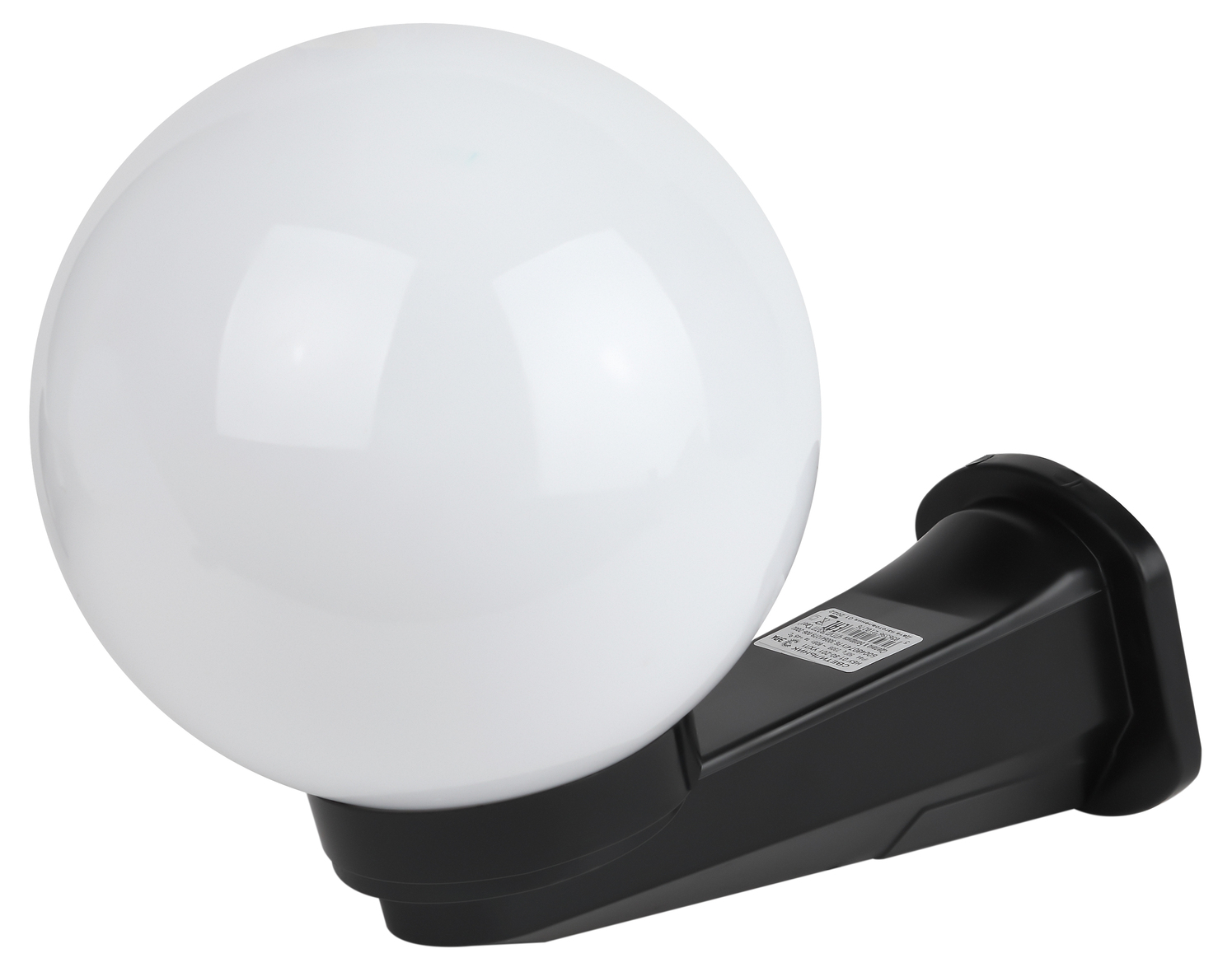 Светильник настенный НБУ 01-60-201 шар опаловый IP44 Е27 max60Вт d200mm с настенным крепежом