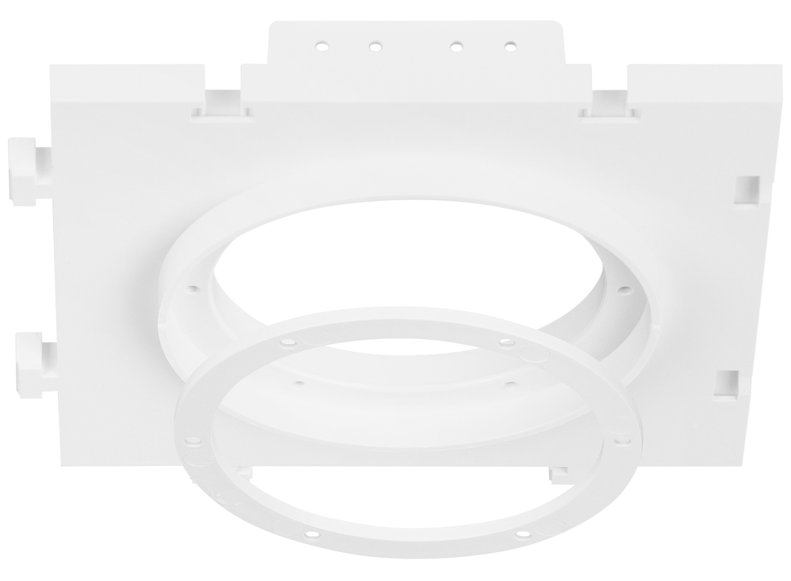 Закладная платформа для светильников встраиваемых D90мм белая KL114 WH
