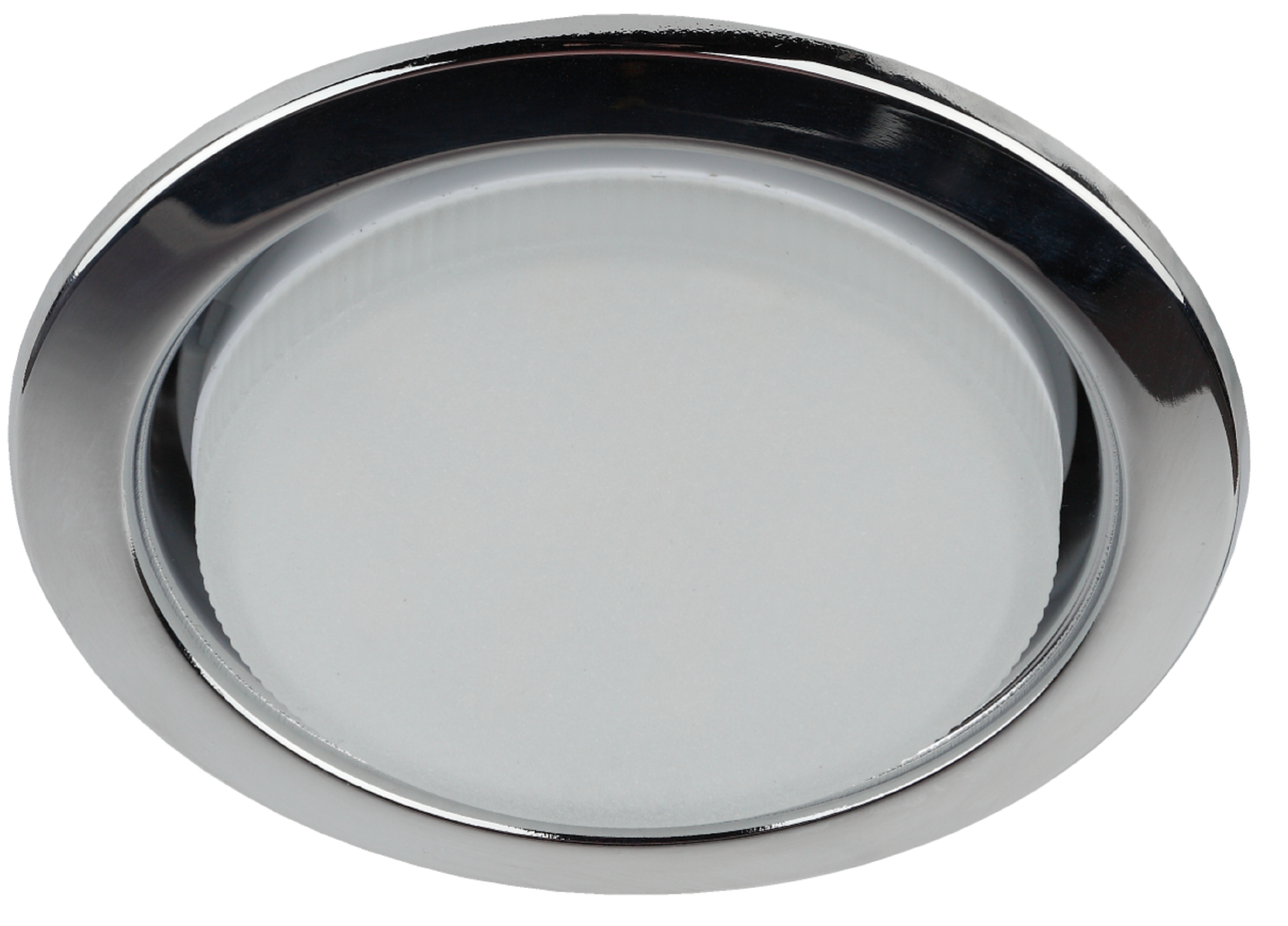 Светильник встраиваемый KL35 CН /1 (к) под лампу Gx53 220V 13W хром (80/1680)