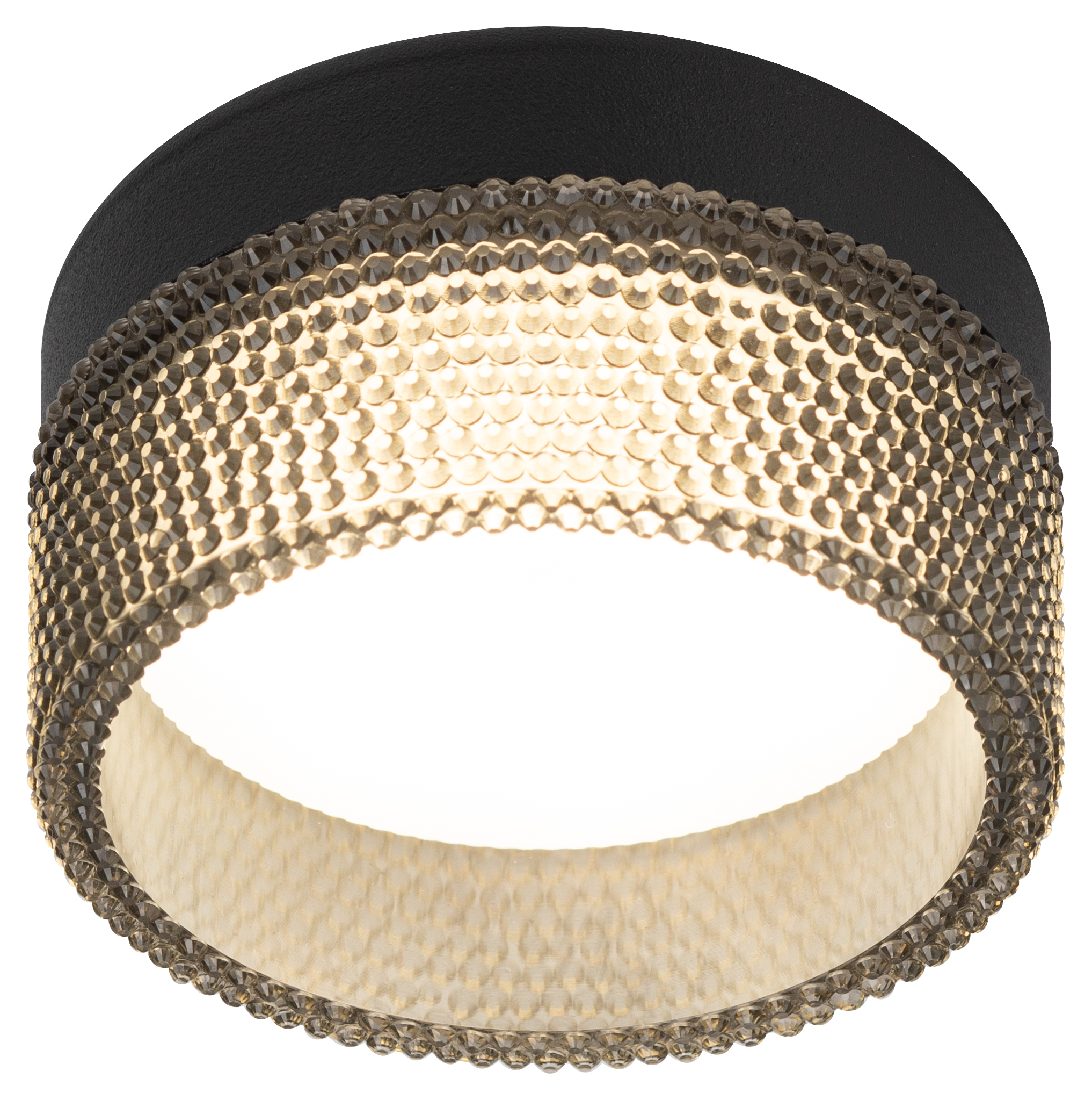 Светильник встраиваемый под лампу GX53 DK97 BK/BK черный