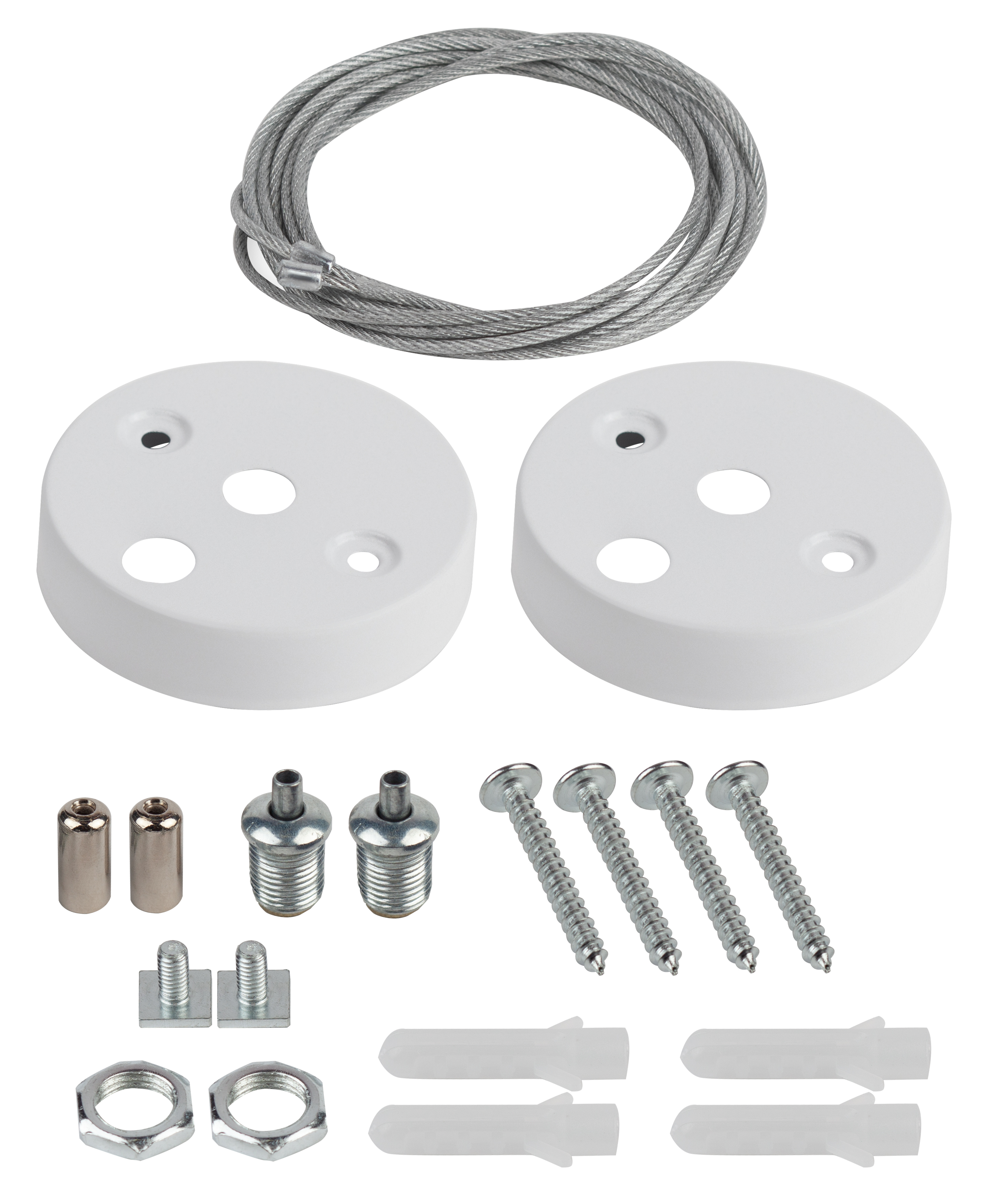Крепление подвесное для линейных светильников моделей SML белый длина 1, 5м SML-1-A-SUSPENSION-W