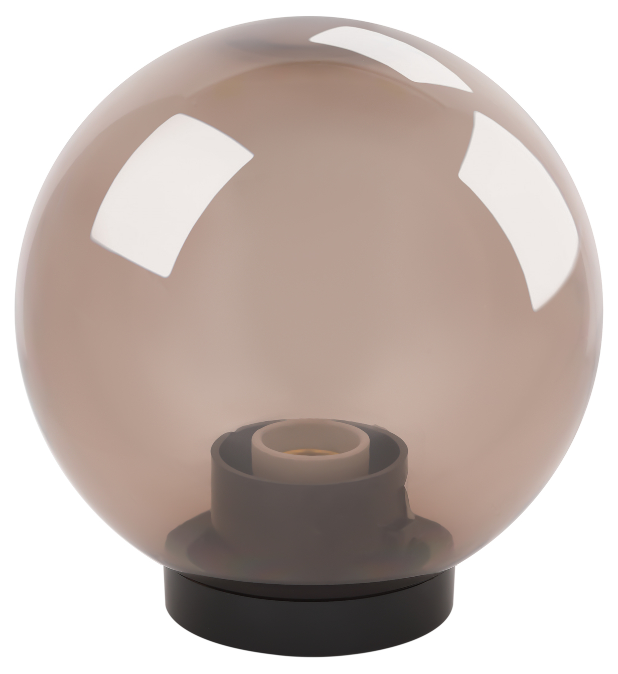 Светильник на опору/кронштейн НТУ 01-60-205 шар дымчатый IP44 Е27 max60Вт d200mm