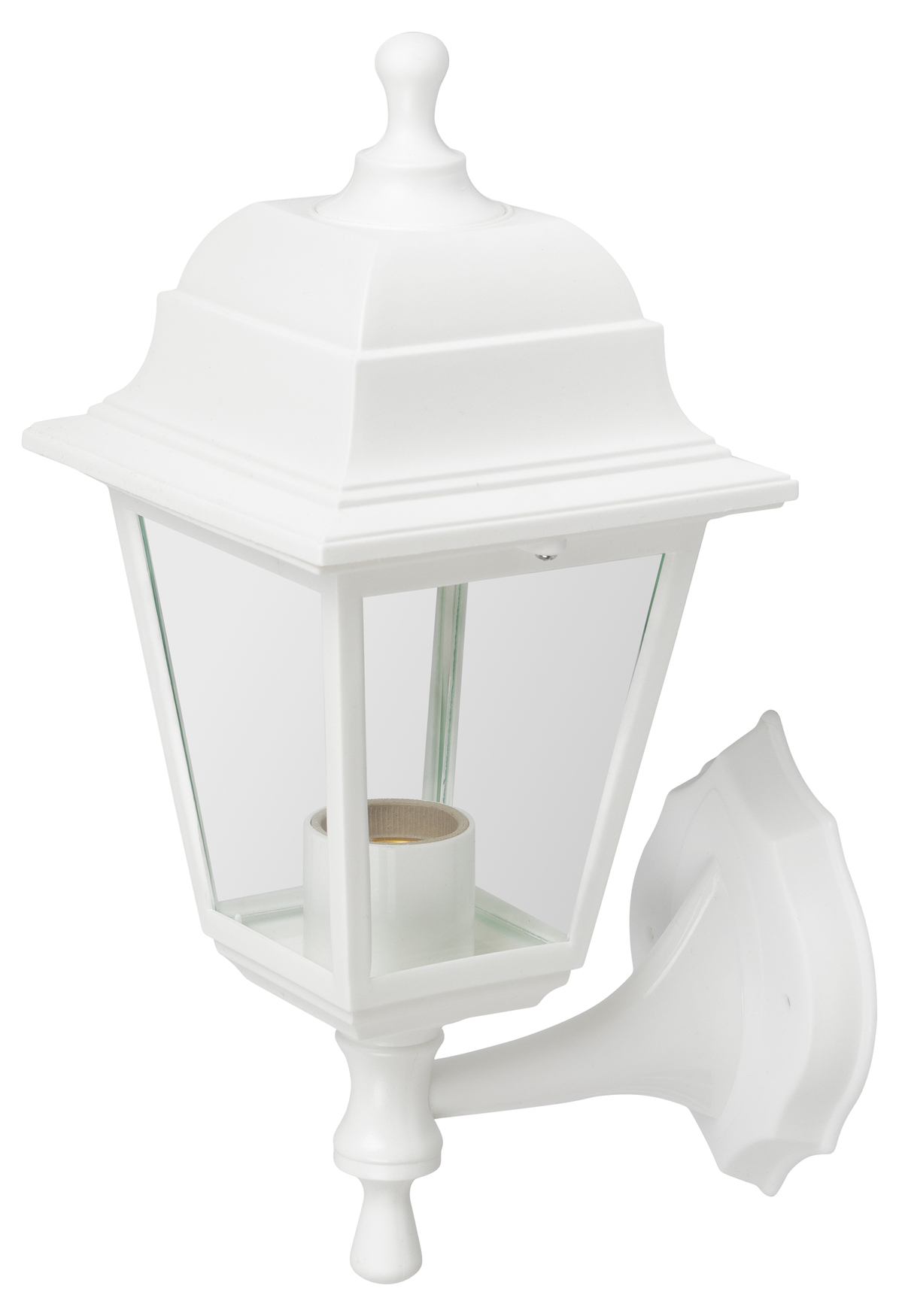 Светильник настенный НБУ 04-60-001 четырехгранный белый IP44 Е27 max60Вт с настенным крепежом