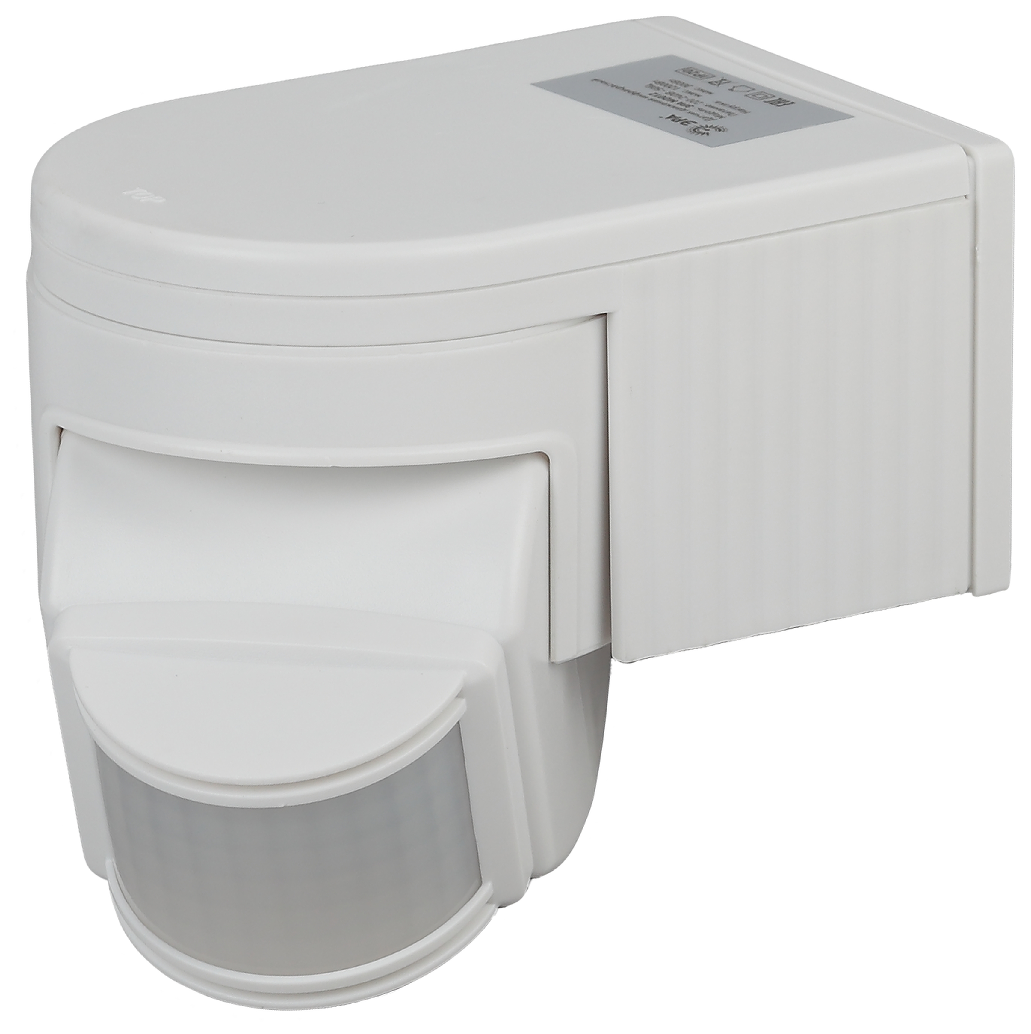 Датчик движения белый максимальная нагрузка 1100Вт угол обзора 180 градусов дальность 12м IP44 MD 012