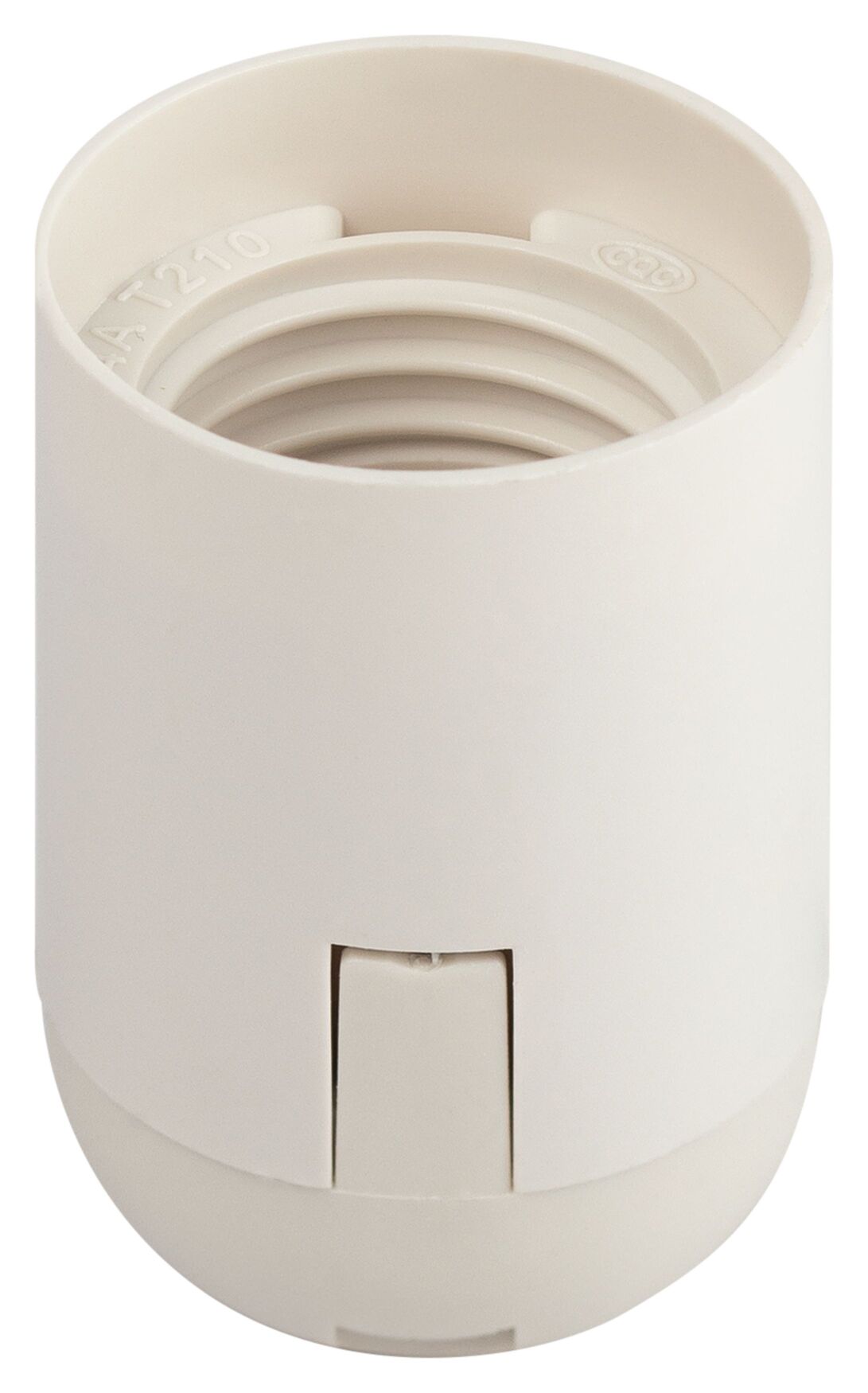 Патрон Е27 подвесной пластик белый