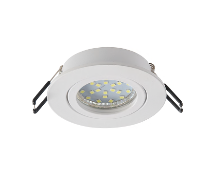 Светильник встраиваемый алюминиевый KL86 WH MR16/GU5.3 белый