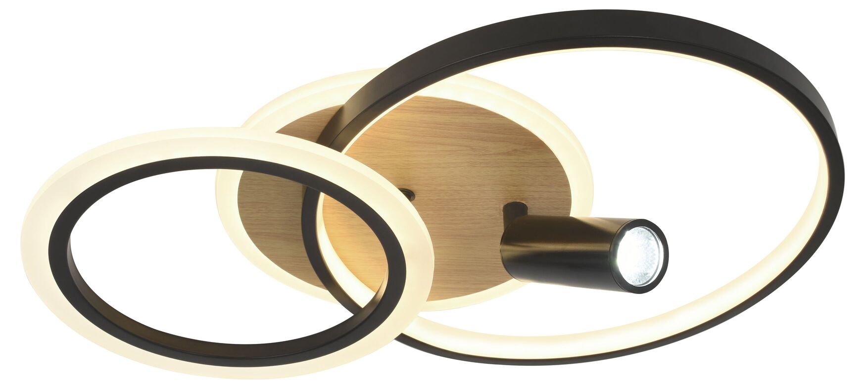 Светильник светодиодный потолочный ДПБ-85Вт 2700Лм Модерн Rondo CLL-1-85-RC BK