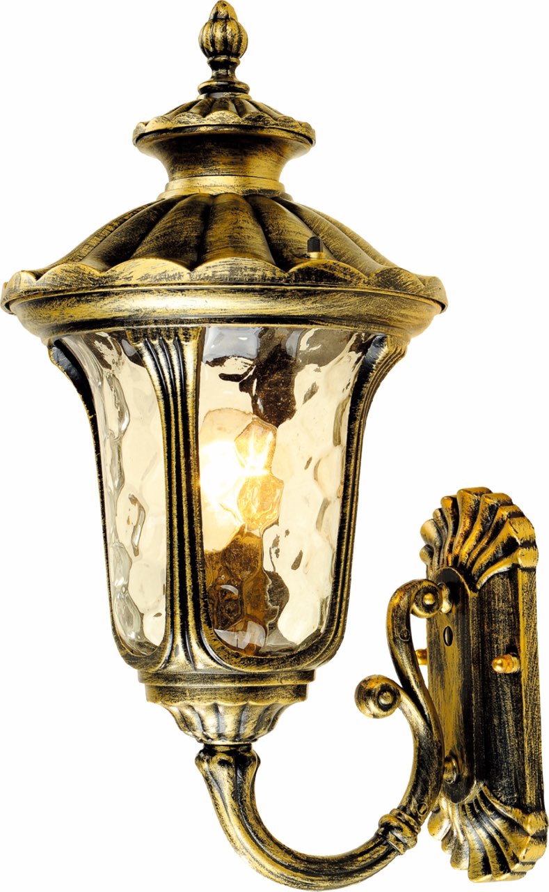 Светильник уличный настенный под лампу E27 IP54 Гармония GBW-106-BR-0350 230В бронза