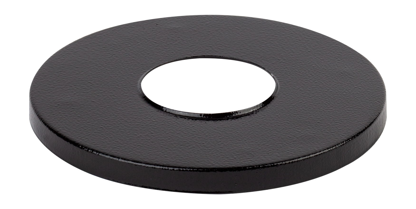 Накладка на стальную опору черная круглая НТУ